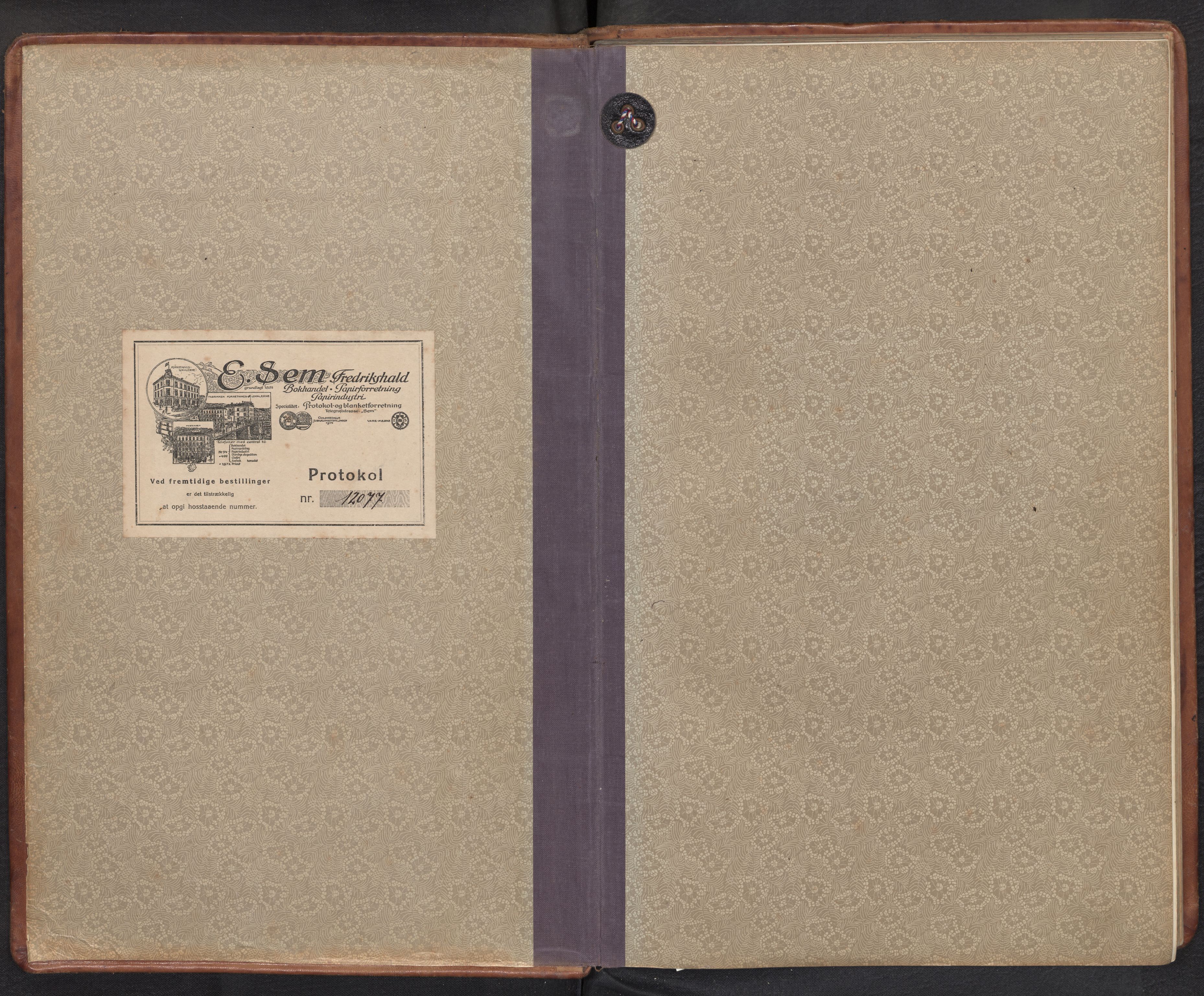 Bremanger sokneprestembete, SAB/A-82201/H/Haa/Haad/L0001: Dagregister nr. D 1, 1921-1952