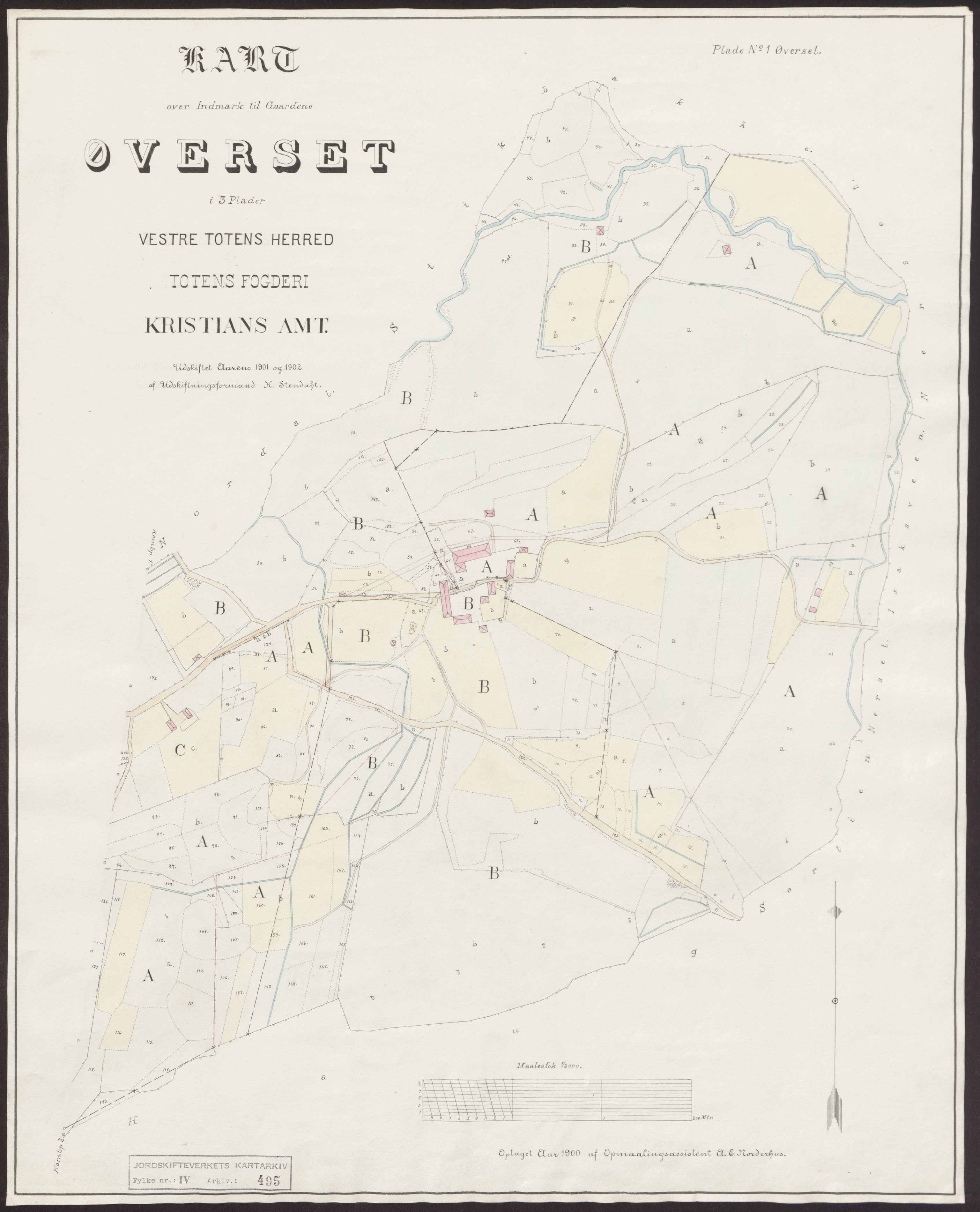 Jordskifteverkets kartarkiv, AV/RA-S-3929/T, 1859-1988, s. 589