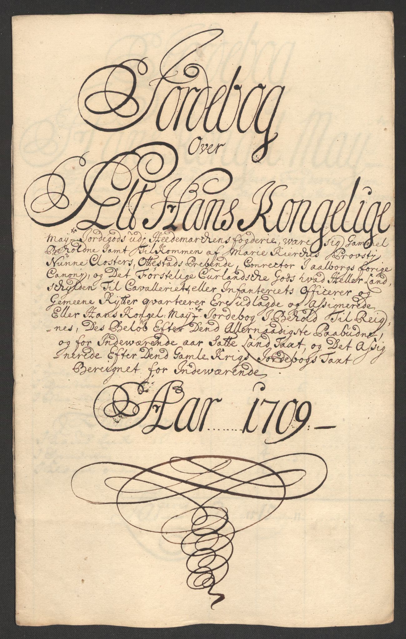 Rentekammeret inntil 1814, Reviderte regnskaper, Fogderegnskap, RA/EA-4092/R16/L1045: Fogderegnskap Hedmark, 1709, s. 26