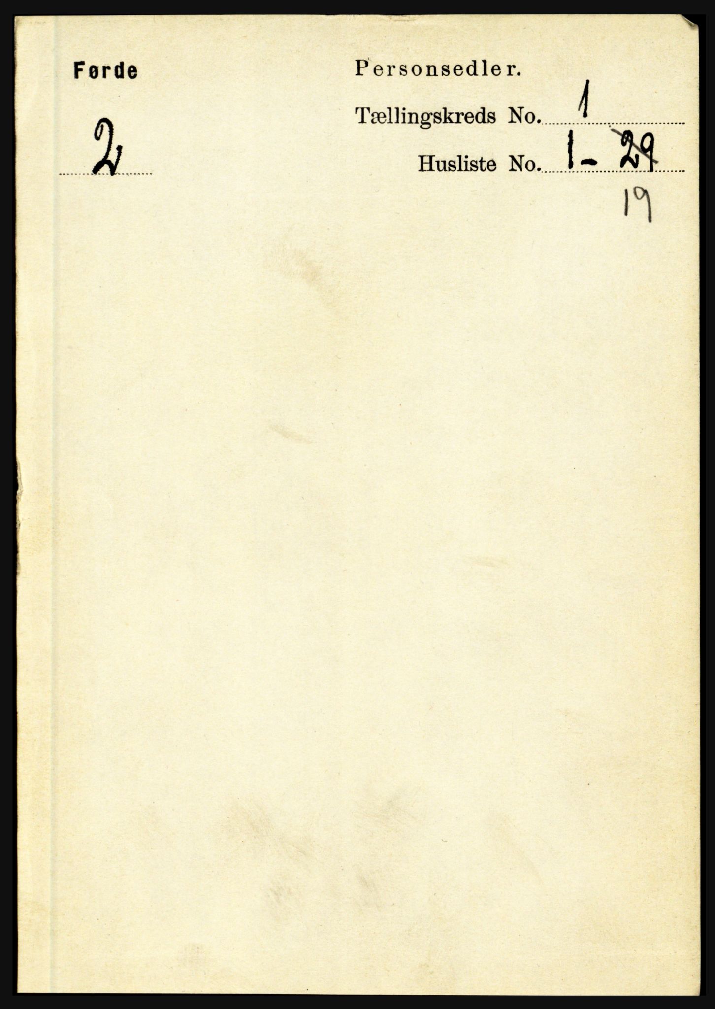 RA, Folketelling 1891 for 1432 Førde herred, 1891, s. 88
