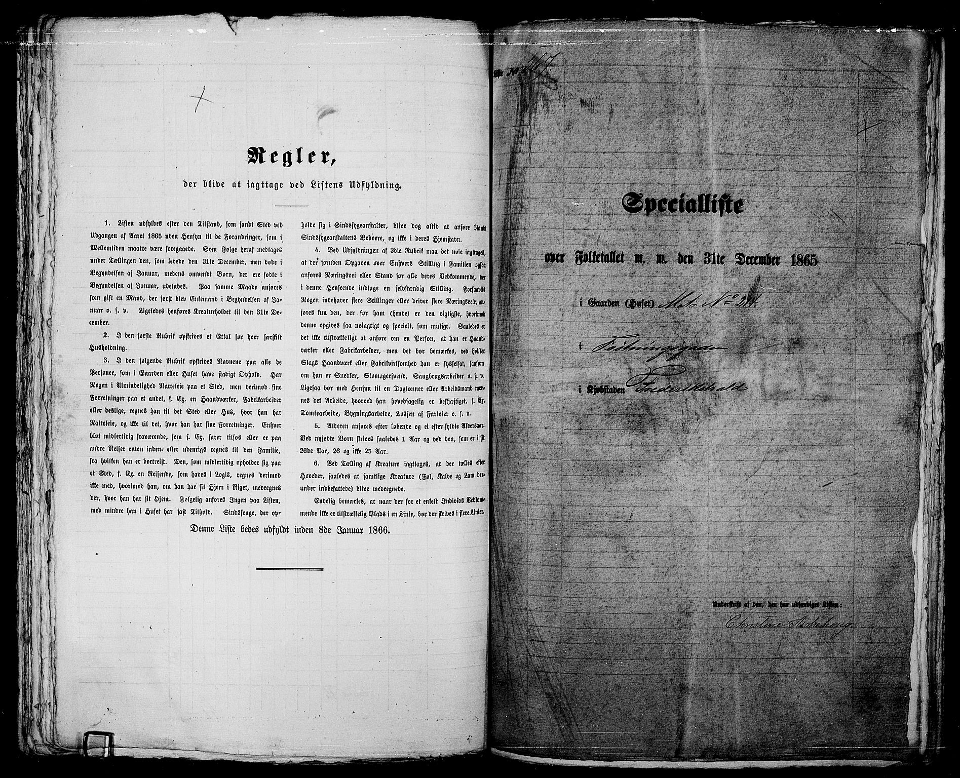 RA, Folketelling 1865 for 0101P Fredrikshald prestegjeld, 1865, s. 1137