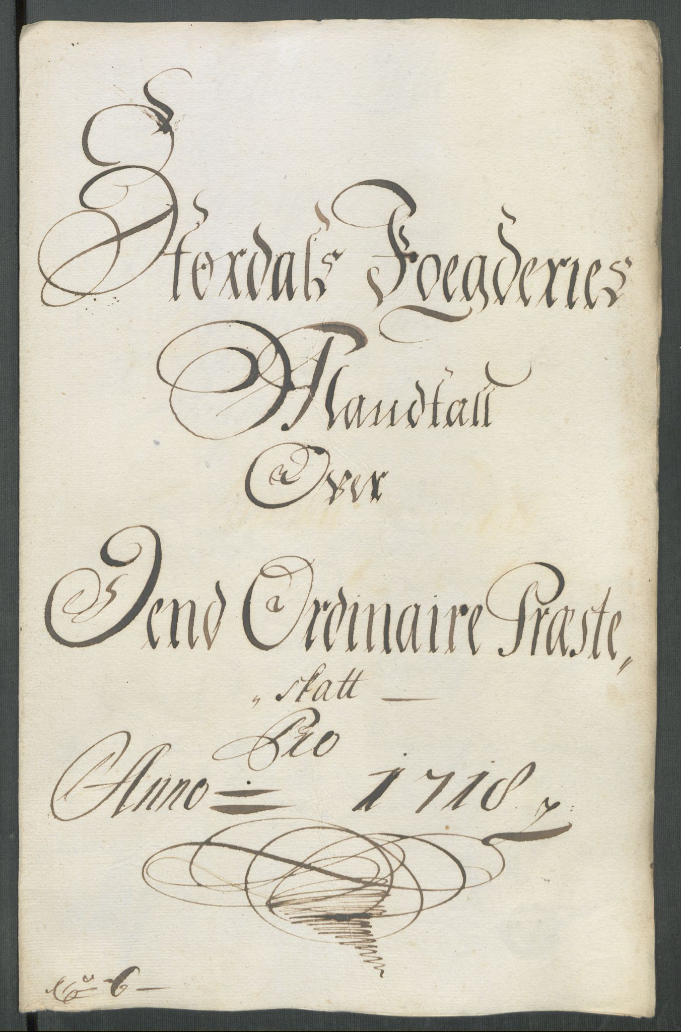 Rentekammeret inntil 1814, Reviderte regnskaper, Fogderegnskap, RA/EA-4092/R62/L4208: Fogderegnskap Stjørdal og Verdal, 1718, s. 131
