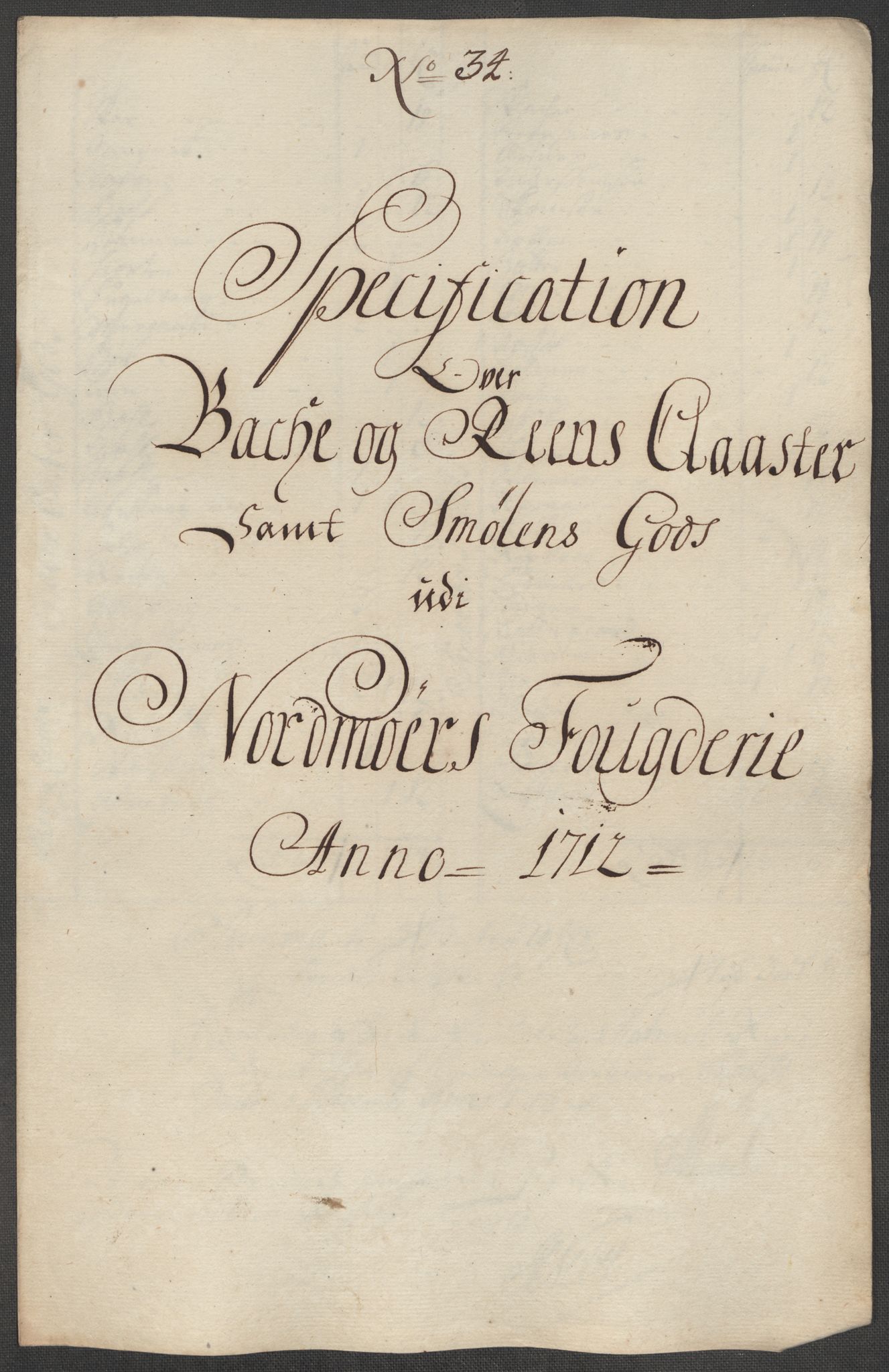 Rentekammeret inntil 1814, Reviderte regnskaper, Fogderegnskap, RA/EA-4092/R56/L3746: Fogderegnskap Nordmøre, 1712, s. 144