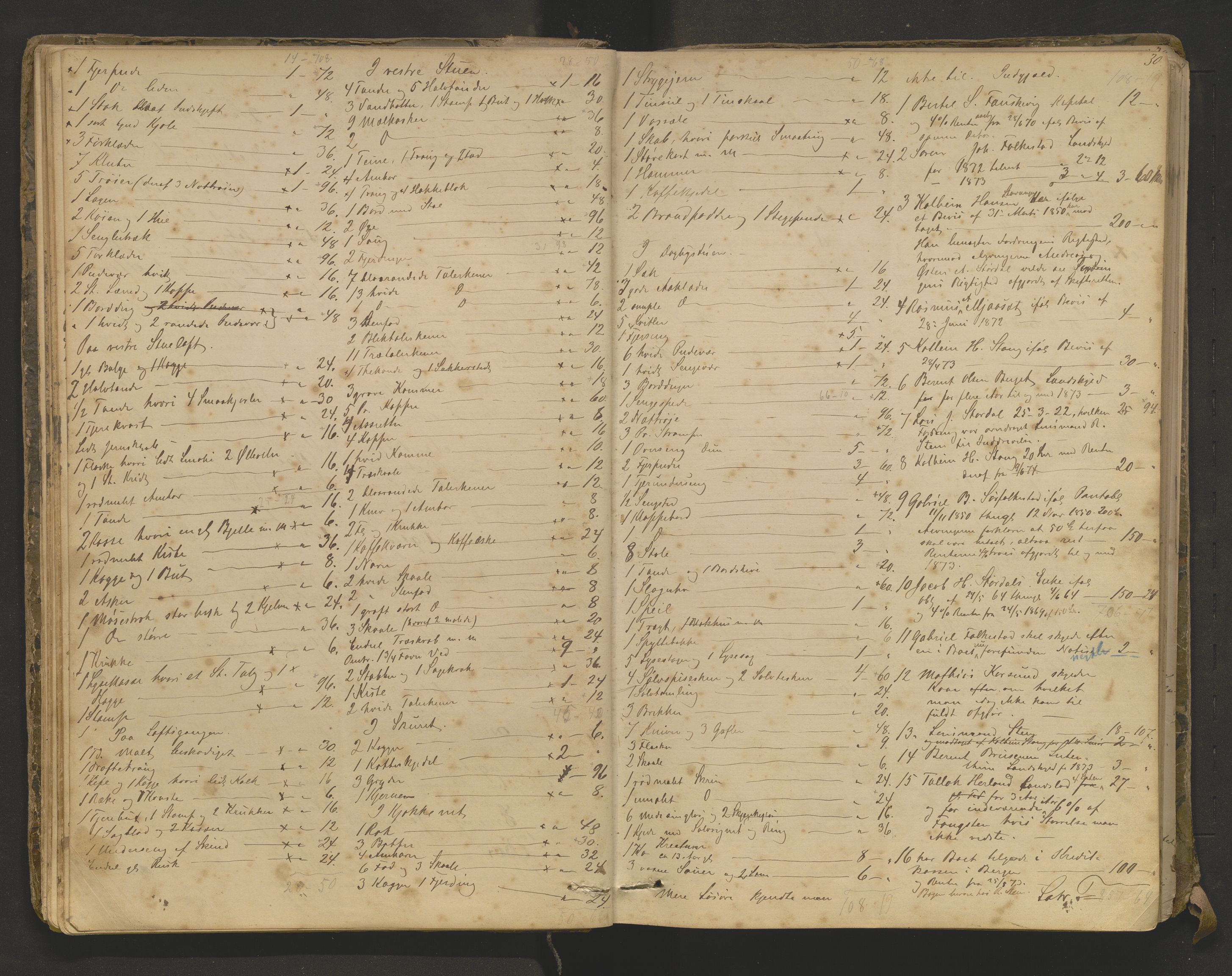 Lensmannen i Askvoll, AV/SAB-A-26301/0006/L0003: Registreringsprotokoll, 1869-1904, s. 29b-30a