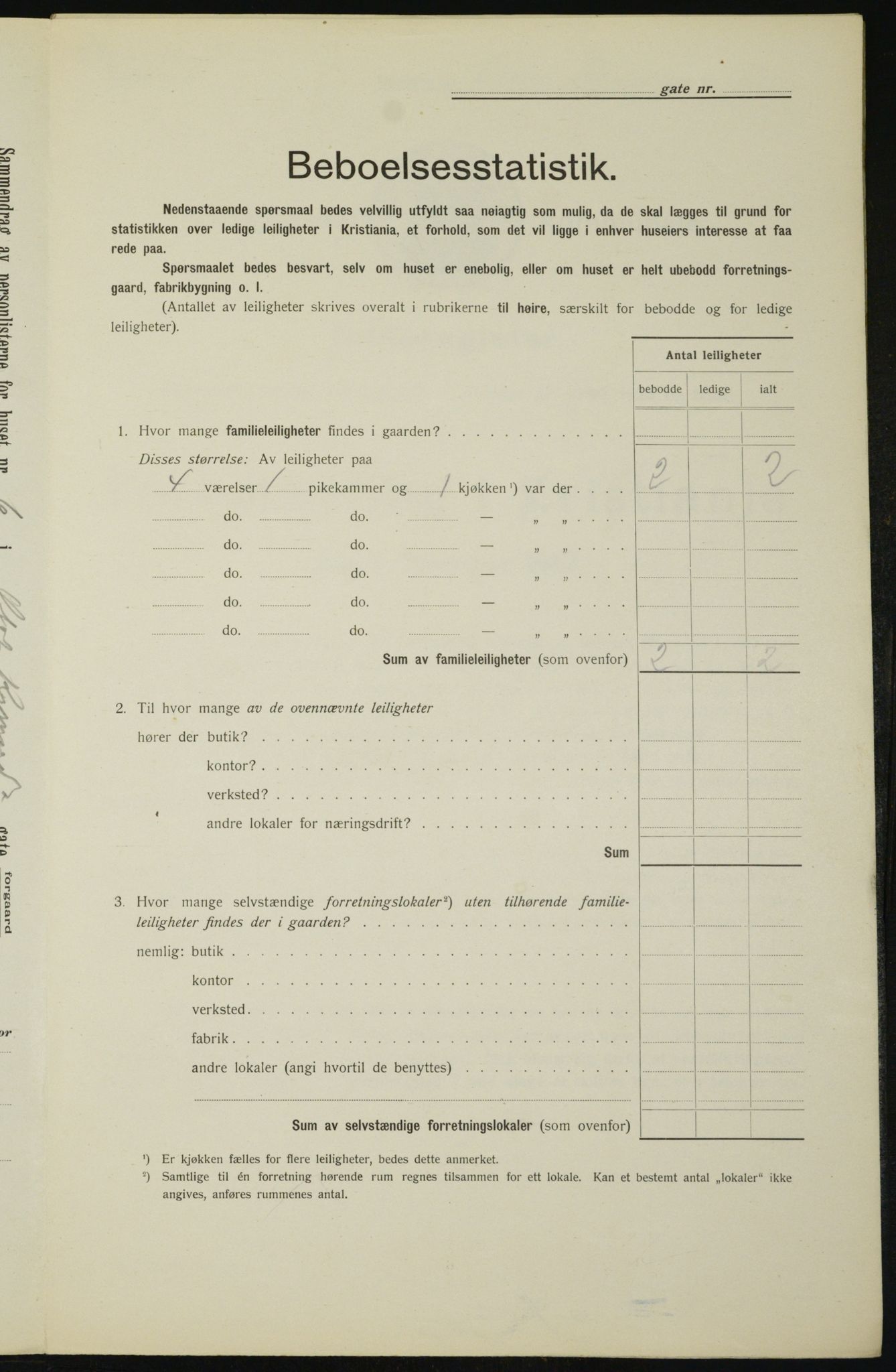 OBA, Kommunal folketelling 1.2.1912 for Kristiania, 1912, s. 75961