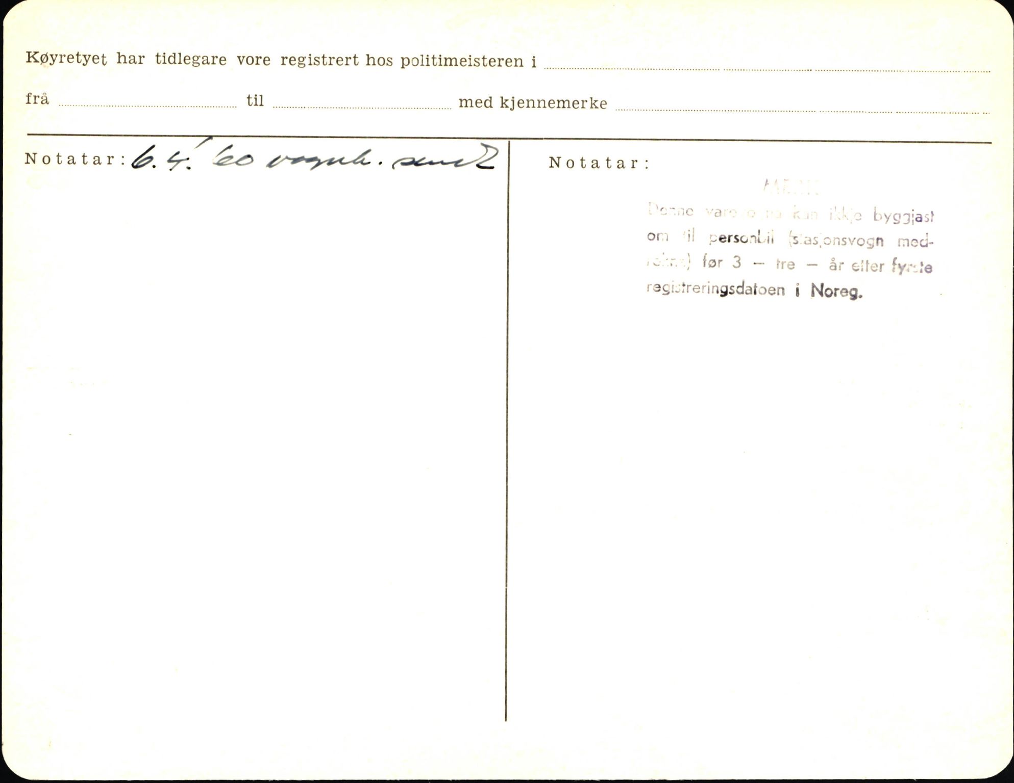 Statens vegvesen, Sogn og Fjordane vegkontor, AV/SAB-A-5301/4/F/L0006: Registerkort utmeldte Fjordane S8300-9500, 1930-1961, s. 233