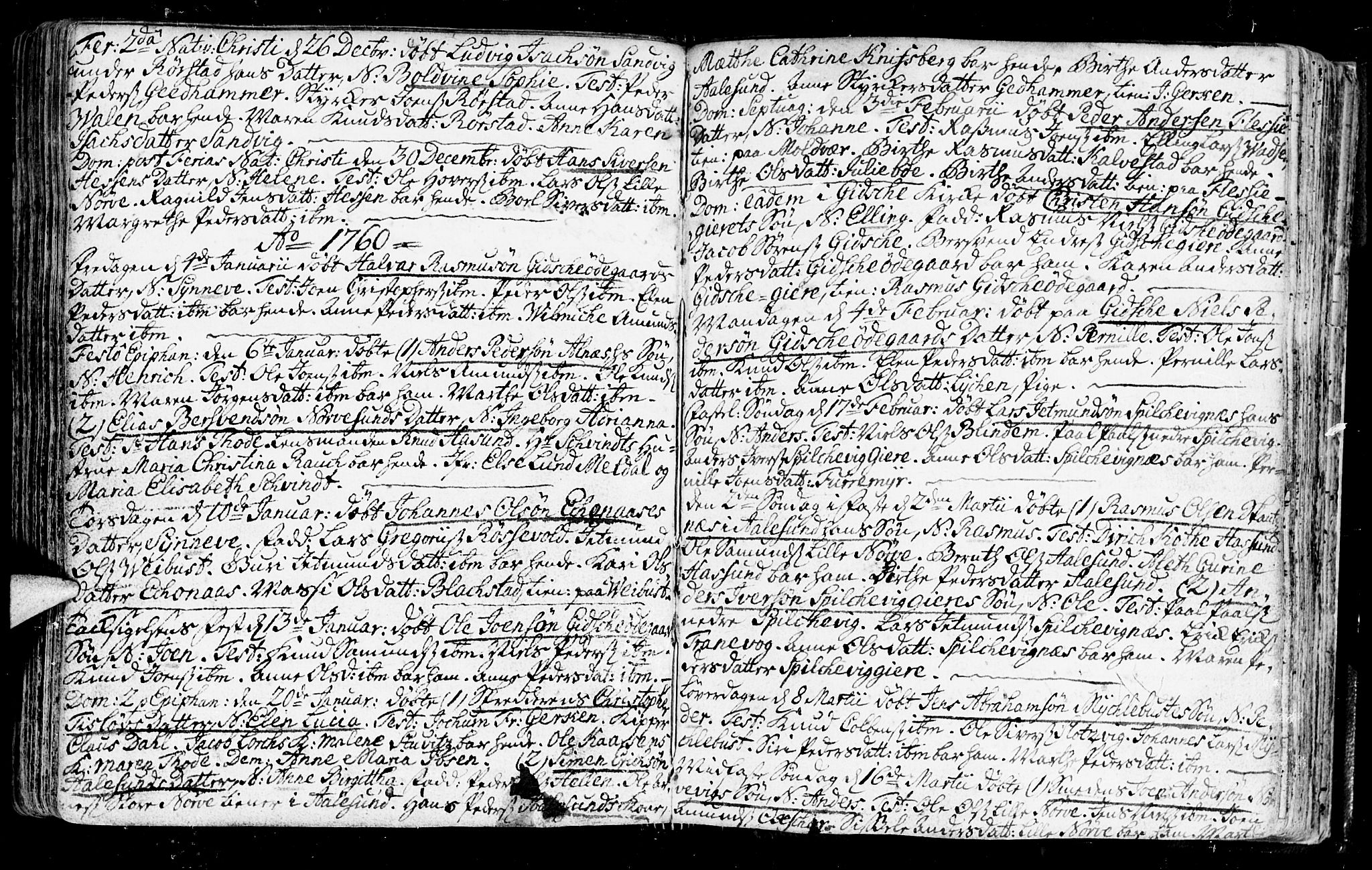 Ministerialprotokoller, klokkerbøker og fødselsregistre - Møre og Romsdal, AV/SAT-A-1454/528/L0391: Ministerialbok nr. 528A02, 1739-1761