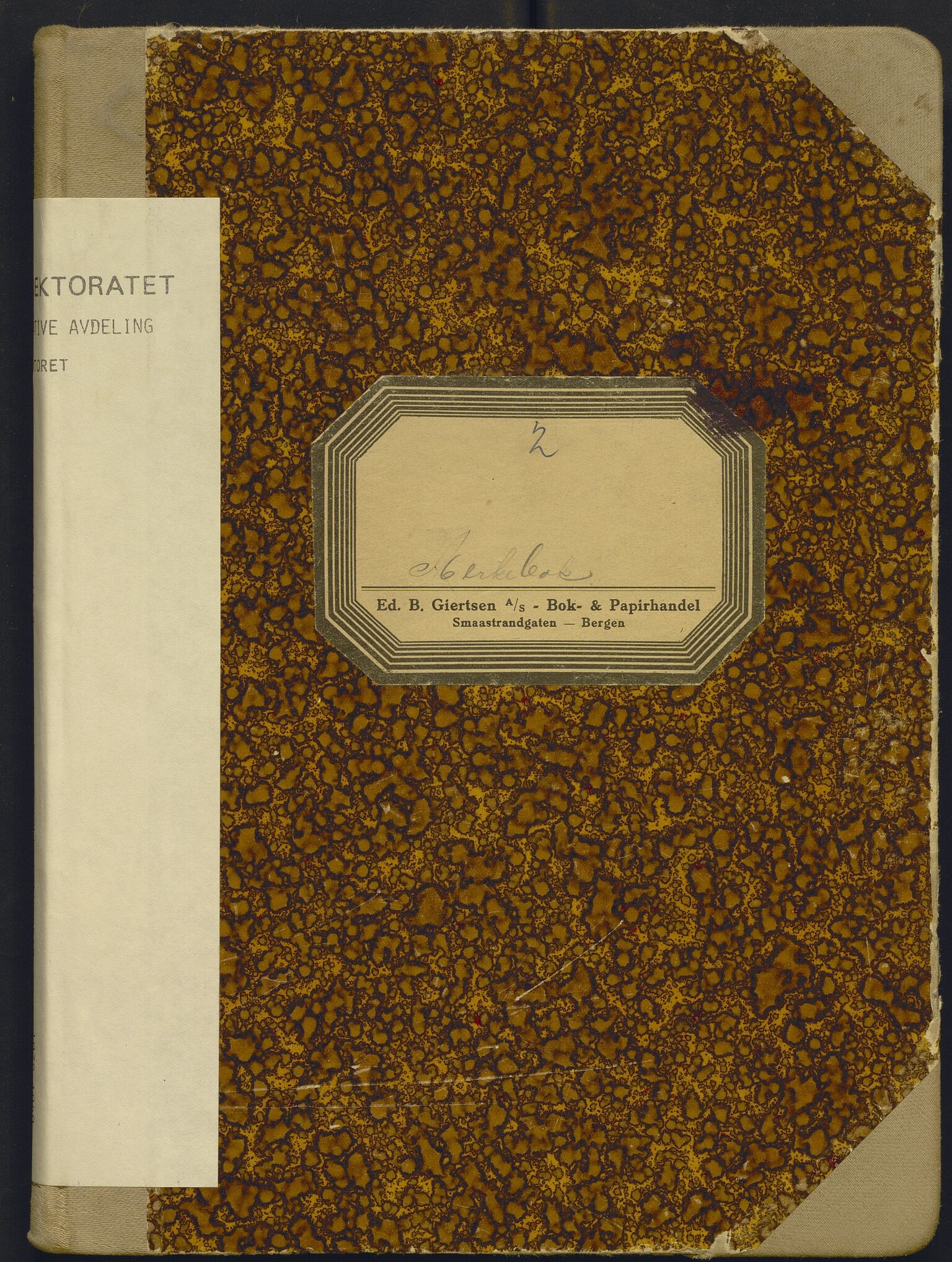 Fiskeridirektoratet - 1 Adm. ledelse - 13 Båtkontoret, AV/SAB-A-2003/I/Ia/Iad/L0019: 135.0410/2 Merkeprotokoll - Kolvereid, 1938-1949