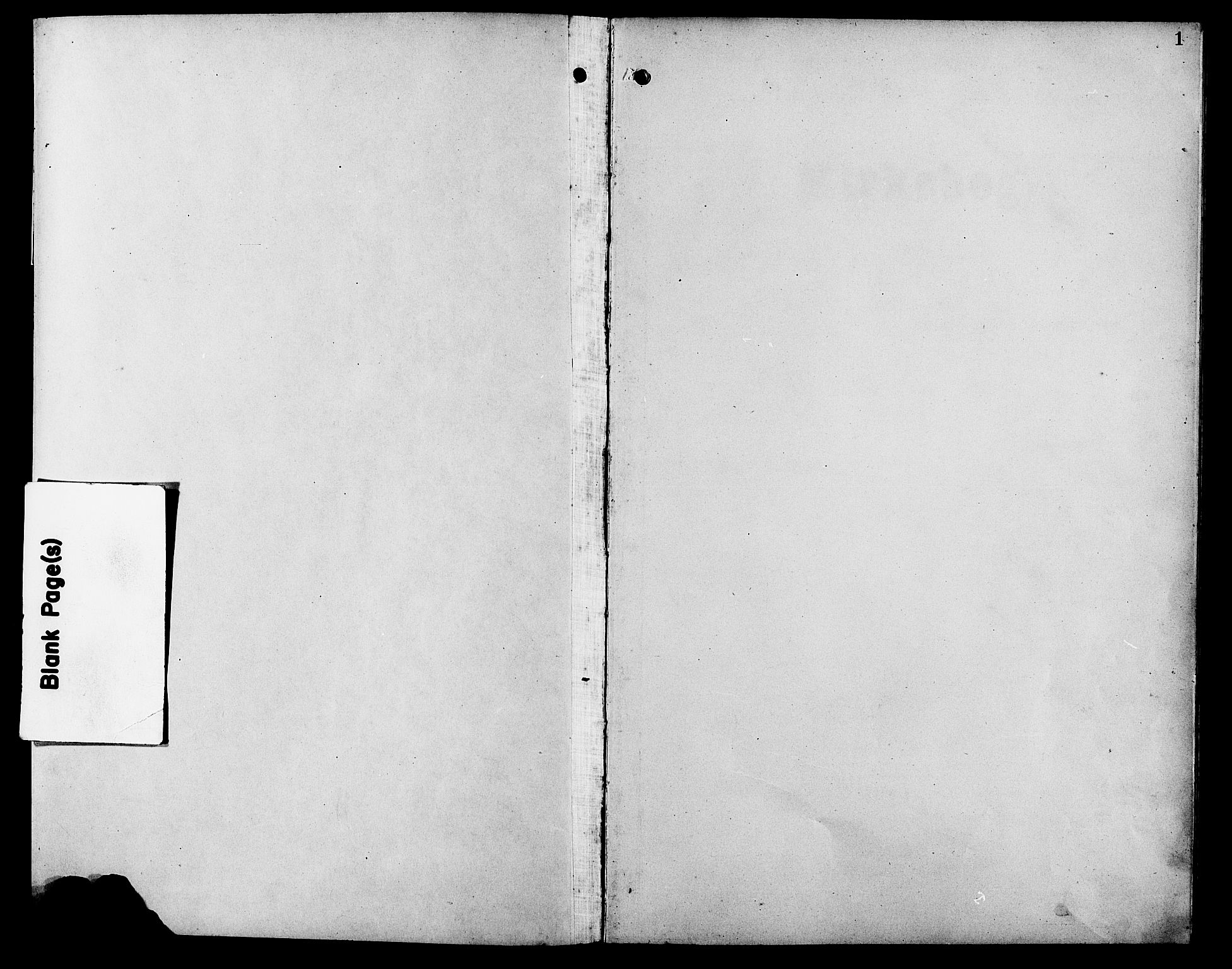 Hægebostad sokneprestkontor, SAK/1111-0024/F/Fb/Fba/L0004: Klokkerbok nr. B 4, 1897-1907, s. 1