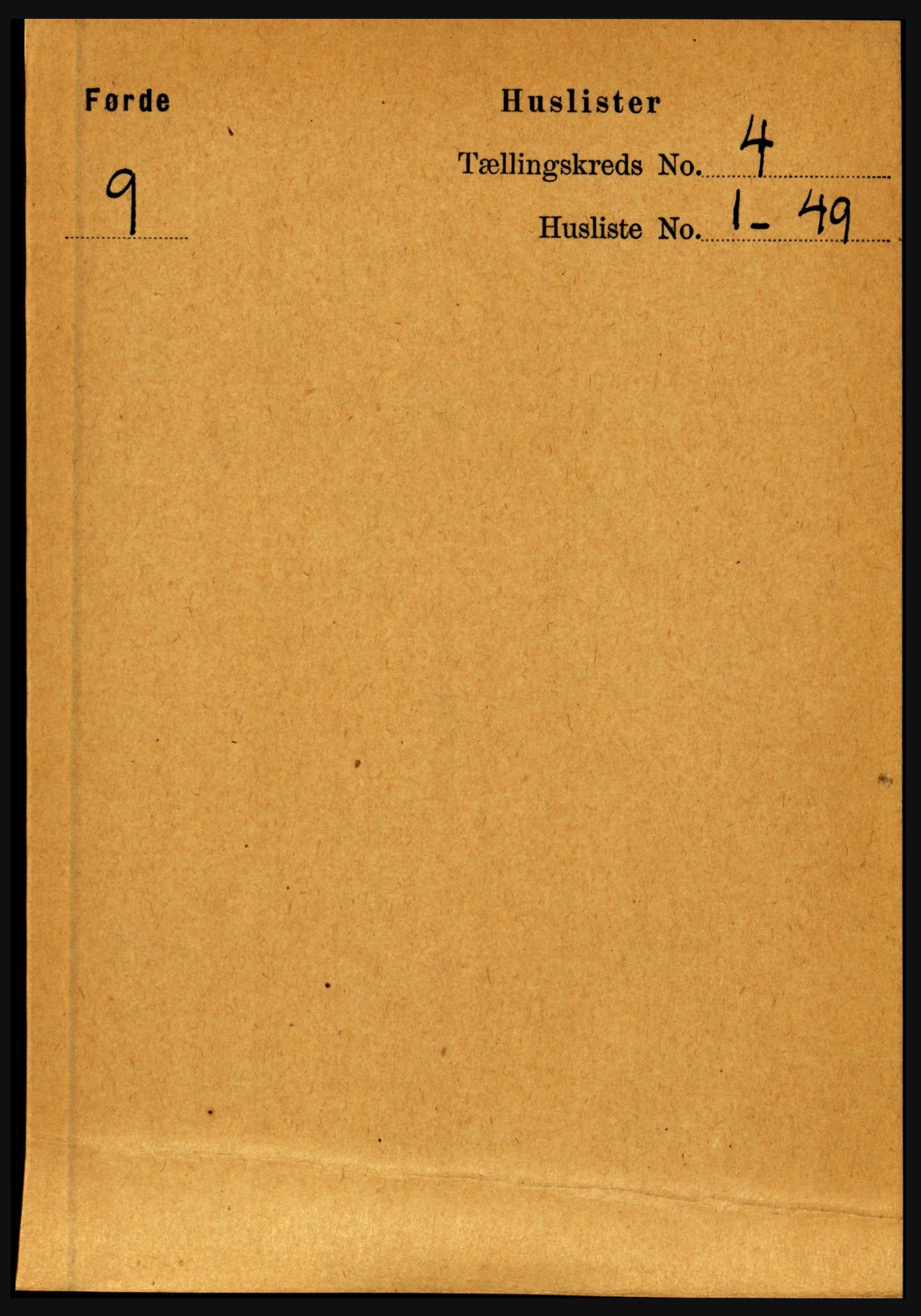 RA, Folketelling 1891 for 1432 Førde herred, 1891, s. 1000