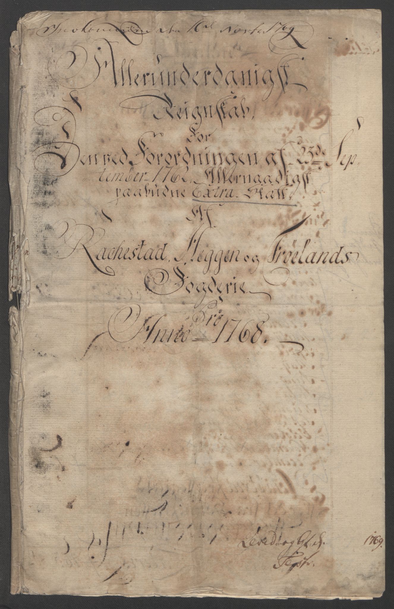 Rentekammeret inntil 1814, Reviderte regnskaper, Fogderegnskap, AV/RA-EA-4092/R07/L0413: Ekstraskatten Rakkestad, Heggen og Frøland, 1762-1772, s. 365