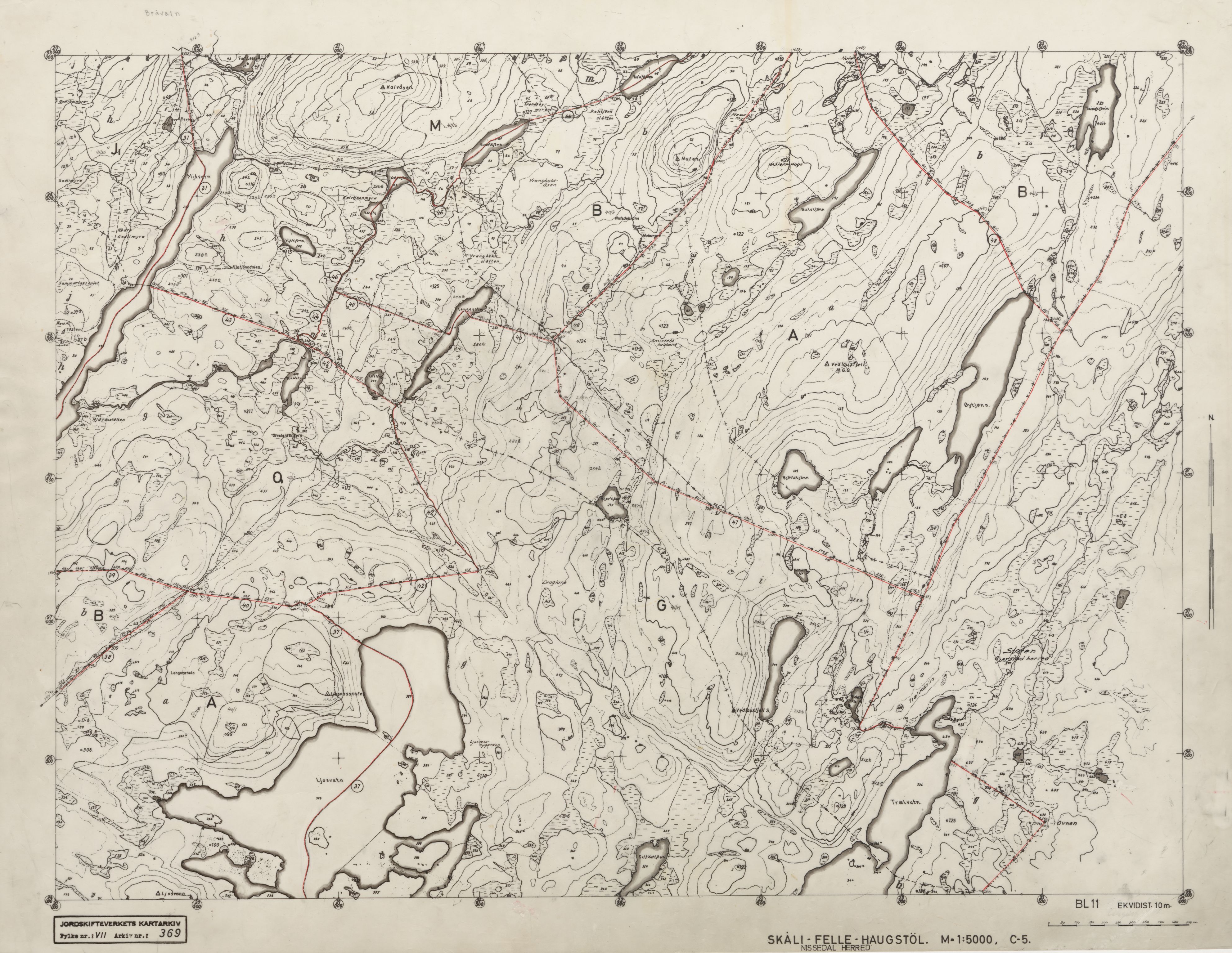 Jordskifteverkets kartarkiv, RA/S-3929/T, 1859-1988, s. 498