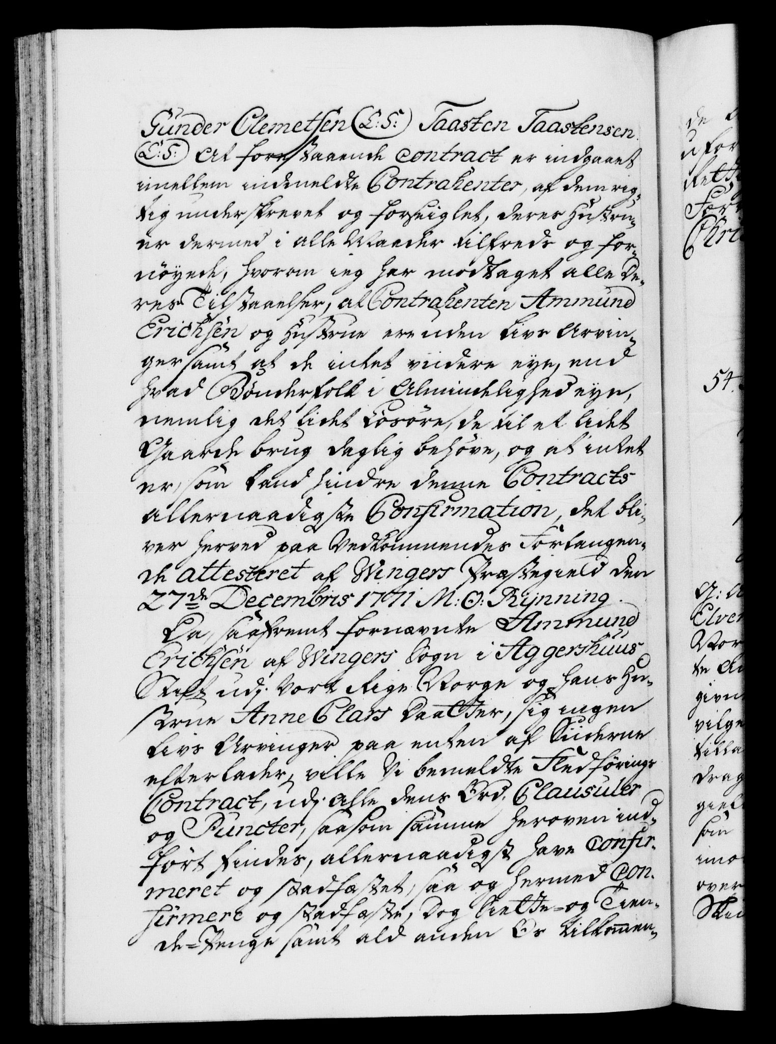Danske Kanselli 1572-1799, AV/RA-EA-3023/F/Fc/Fca/Fcaa/L0045: Norske registre "Norske eller 3. dept.s åpne brev, 1771-1773, s. 232b