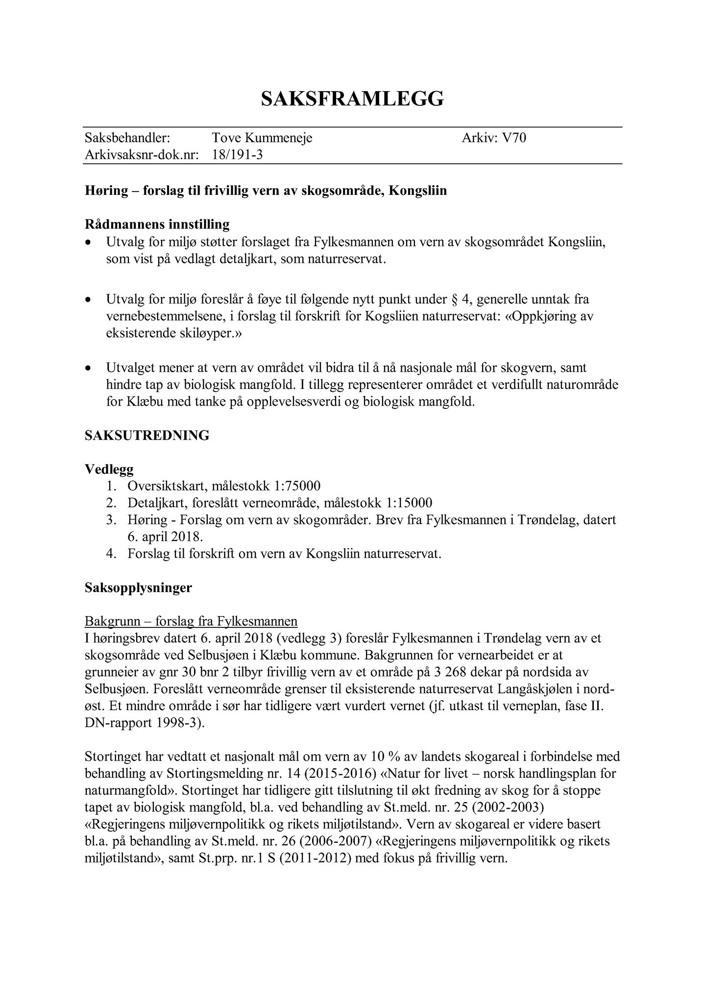 Klæbu Kommune, TRKO/KK/06-UM/L005: Utvalg for miljø - Møtedokumenter 2018, 2018, s. 381