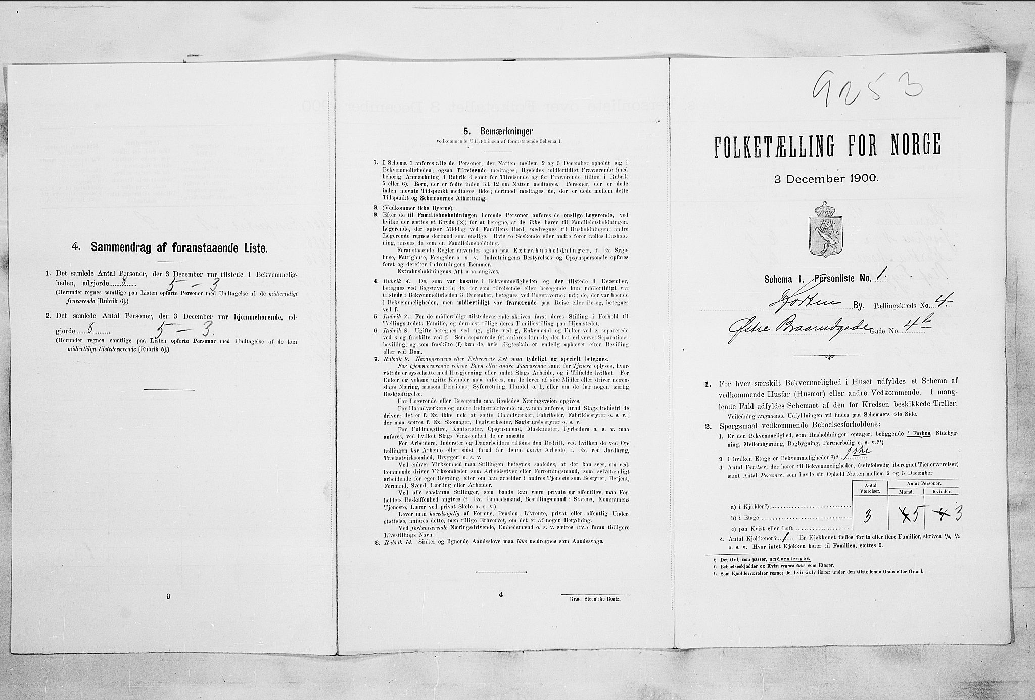 RA, Folketelling 1900 for 0703 Horten ladested, 1900, s. 2606
