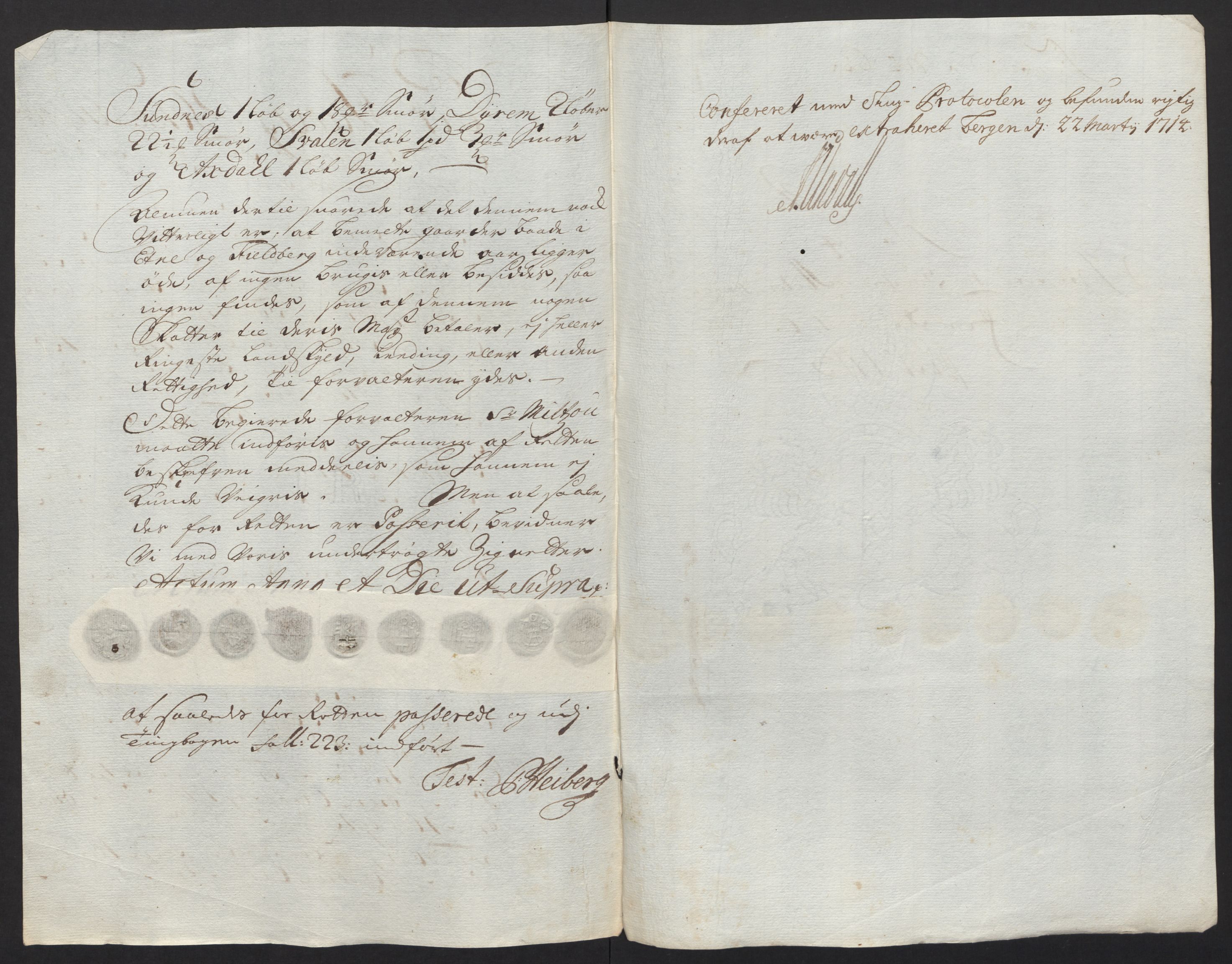 Rentekammeret inntil 1814, Reviderte regnskaper, Fogderegnskap, AV/RA-EA-4092/R48/L2989: Fogderegnskap Sunnhordland og Hardanger, 1713, s. 395