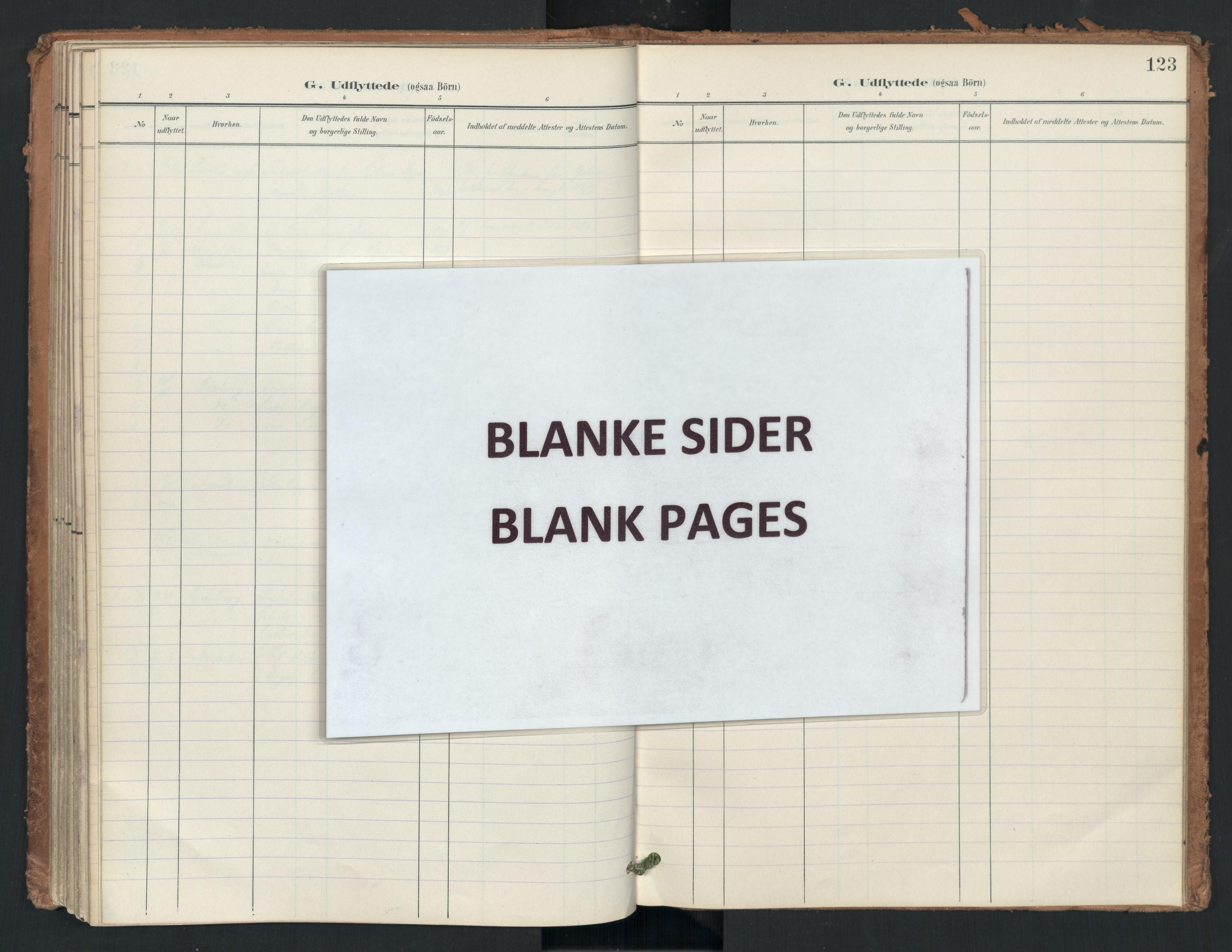 Uranienborg prestekontor Kirkebøker, AV/SAO-A-10877/F/Fa/L0008: Ministerialbok nr. 8, 1898-1936, s. 123