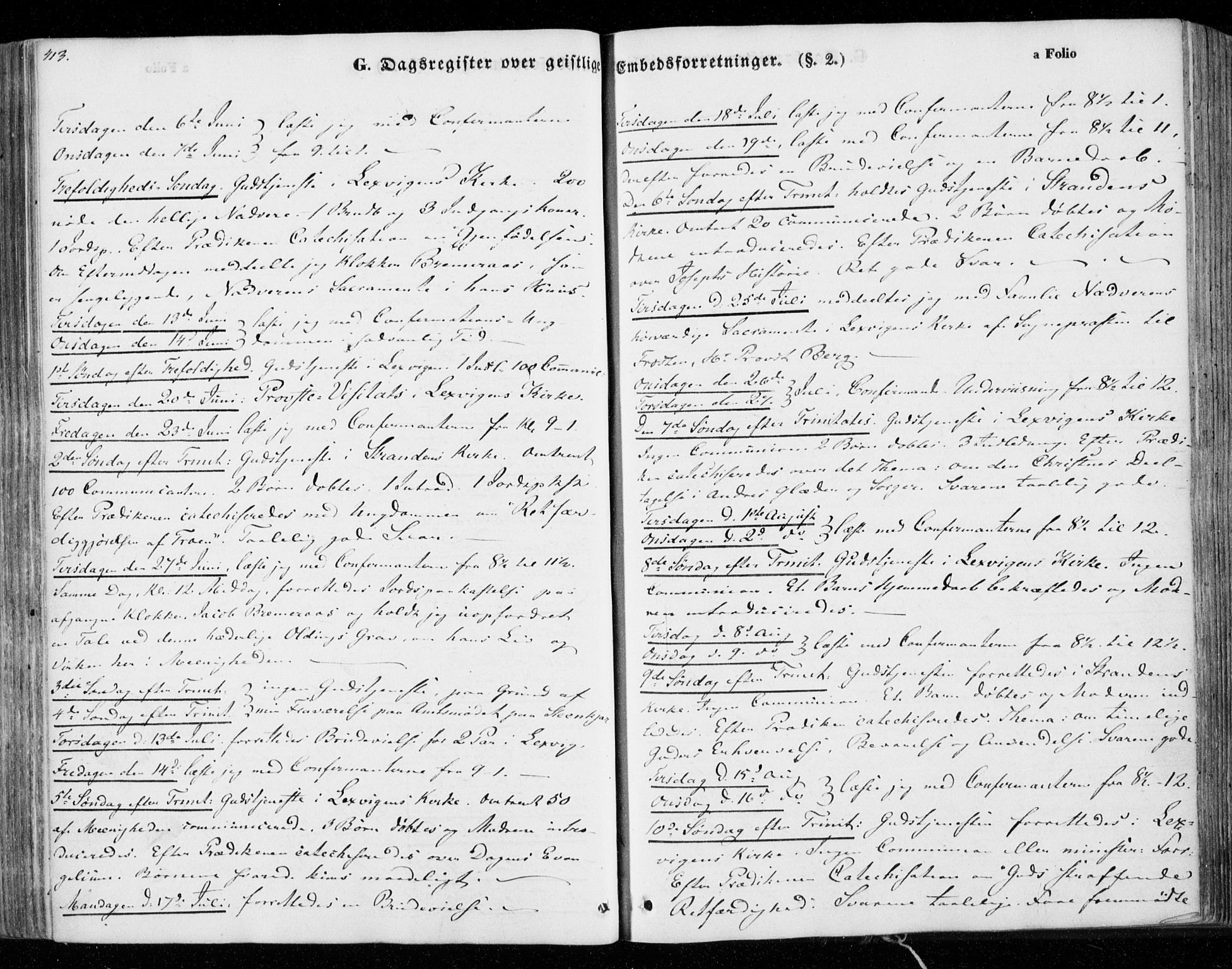 Ministerialprotokoller, klokkerbøker og fødselsregistre - Nord-Trøndelag, AV/SAT-A-1458/701/L0007: Ministerialbok nr. 701A07 /1, 1842-1854, s. 413