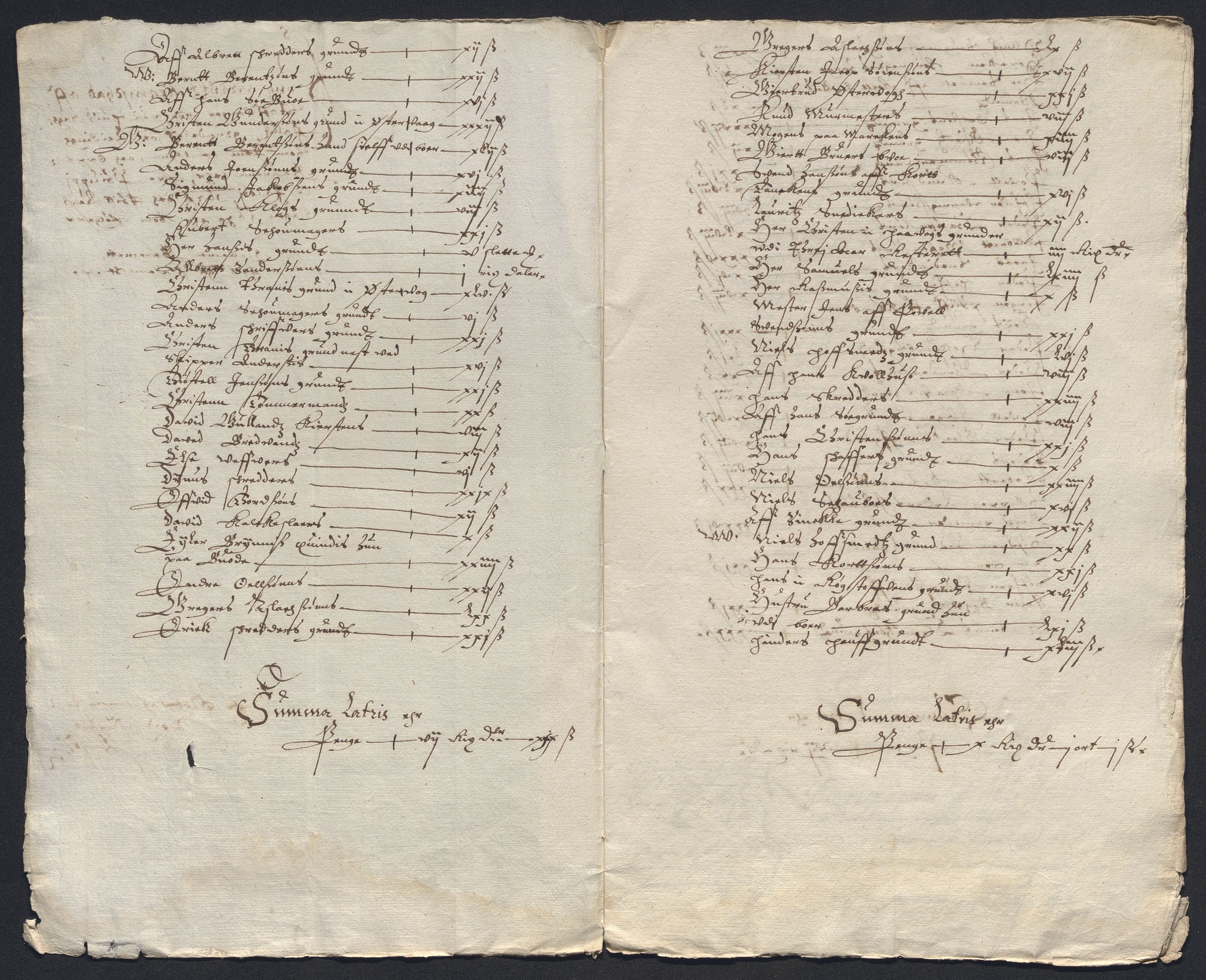 Rentekammeret inntil 1814, Reviderte regnskaper, Byregnskaper, RA/EA-4066/R/Ro/L0298: [O1] By- og kontribusjonsregnskap, 1624-1639, s. 53