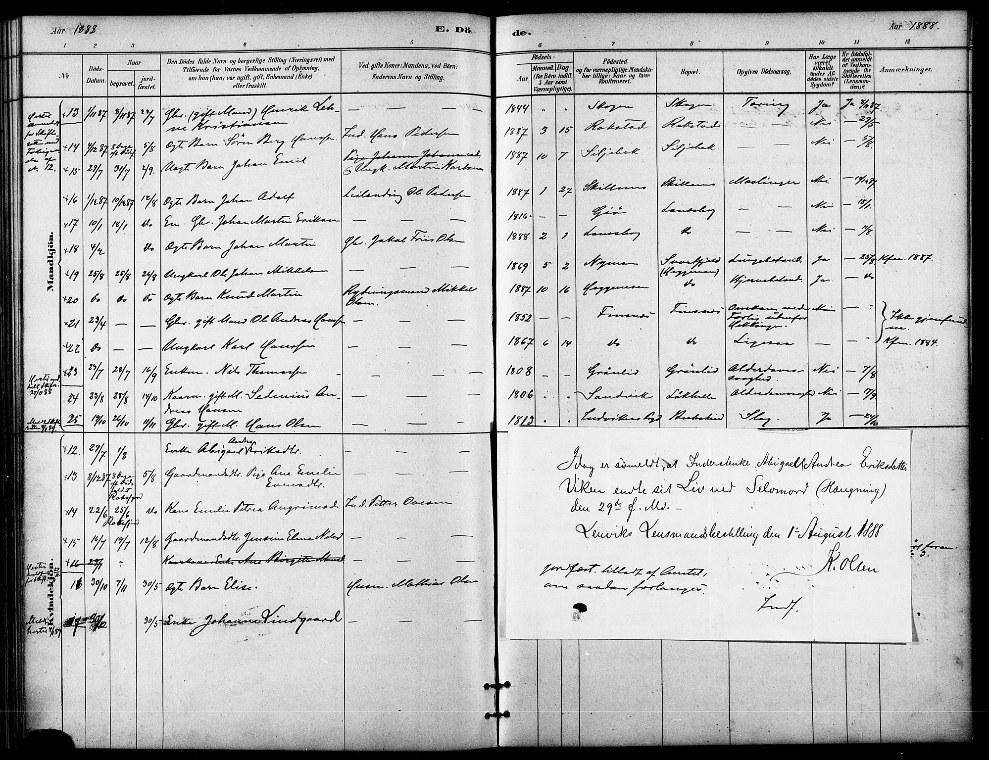 Lenvik sokneprestembete, AV/SATØ-S-1310/H/Ha/Haa/L0011kirke: Ministerialbok nr. 11, 1880-1889