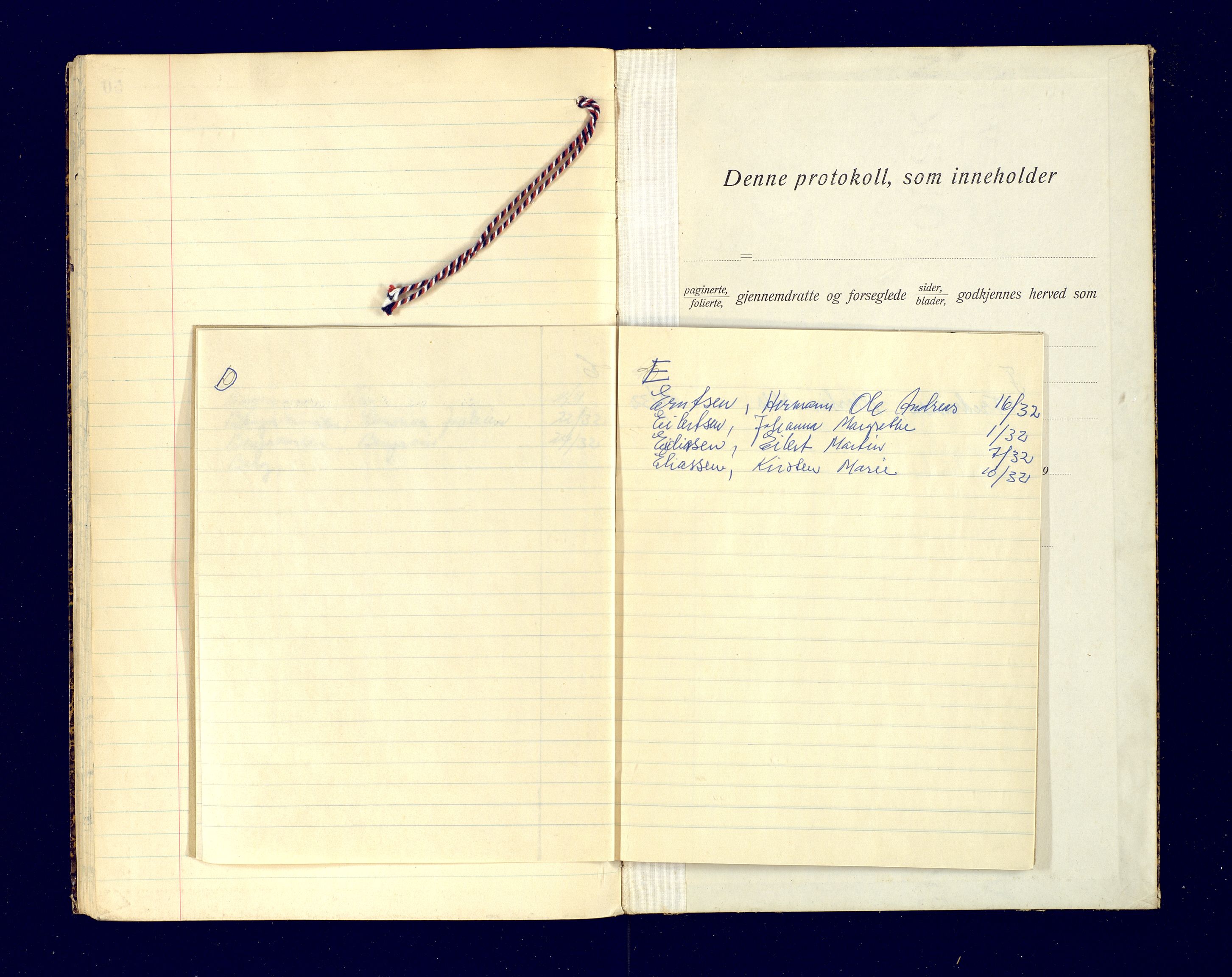 Bjarkøy lensmannskontor, AV/SATØ-SATØ-61/F/Fj/Fja/L0111: Dødsfallsprotokoll, med register løst i boken, 1931-1932, s. 16