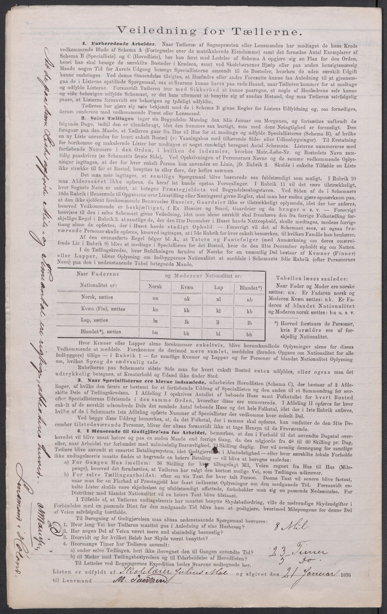 RA, Folketelling 1875 for 0221P Høland prestegjeld, 1875, s. 45