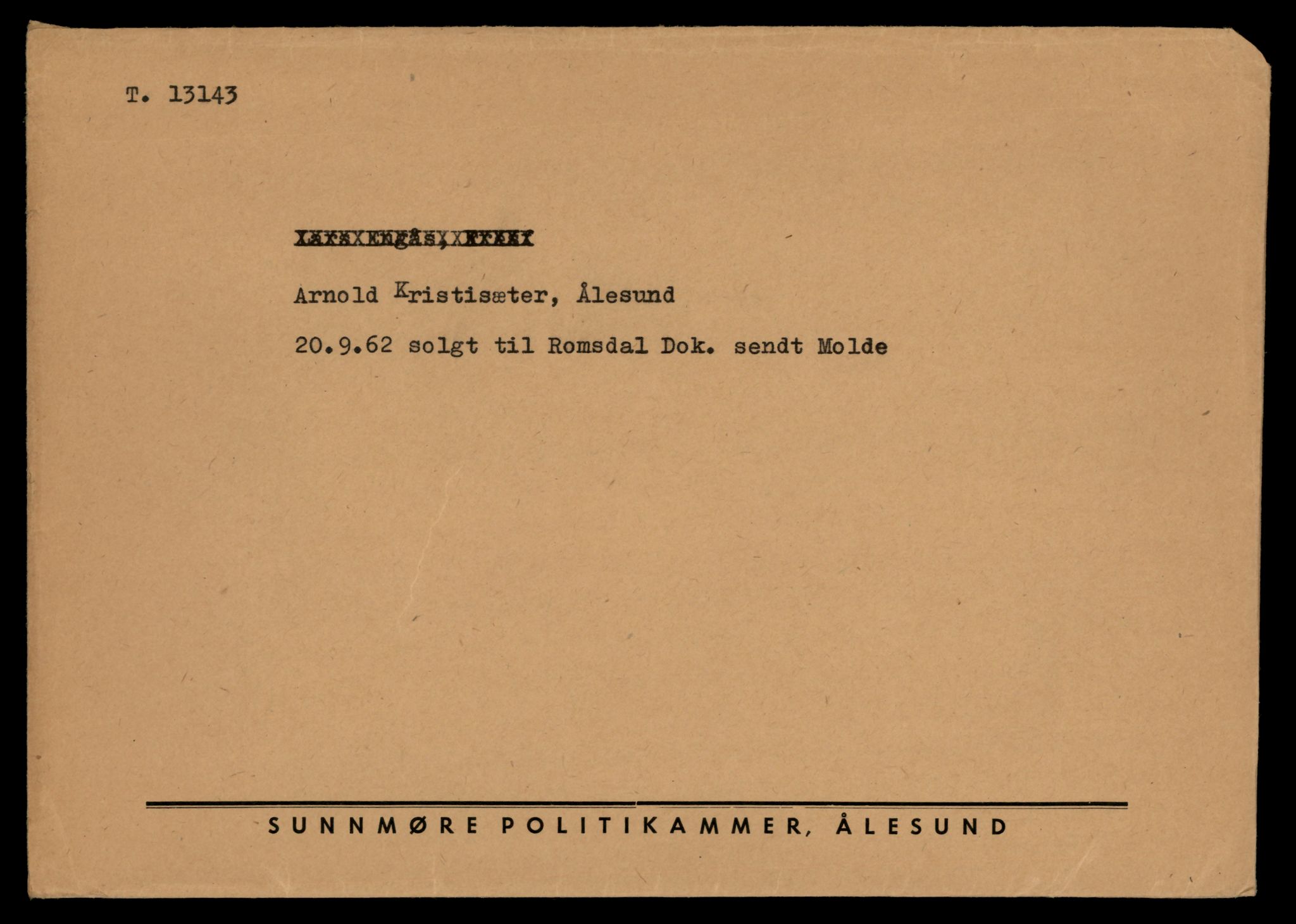 Møre og Romsdal vegkontor - Ålesund trafikkstasjon, AV/SAT-A-4099/F/Fe/L0037: Registreringskort for kjøretøy T 13031 - T 13179, 1927-1998, s. 2225