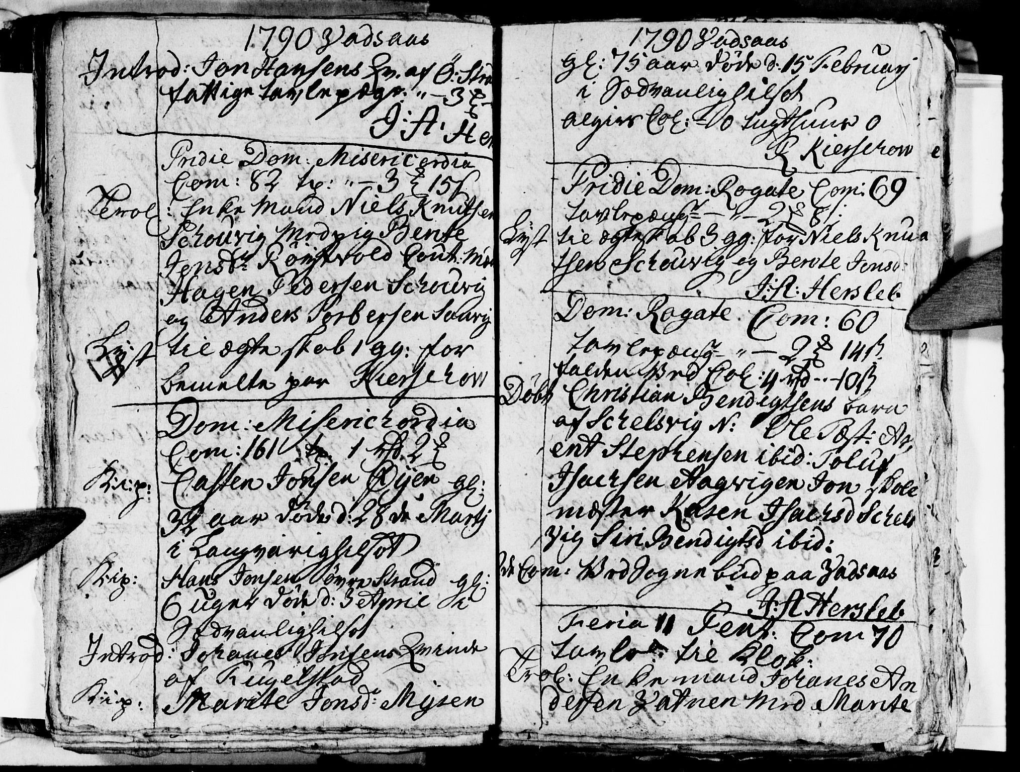 Ministerialprotokoller, klokkerbøker og fødselsregistre - Nordland, AV/SAT-A-1459/810/L0139: Ministerialbok nr. 810A03, 1785-1816
