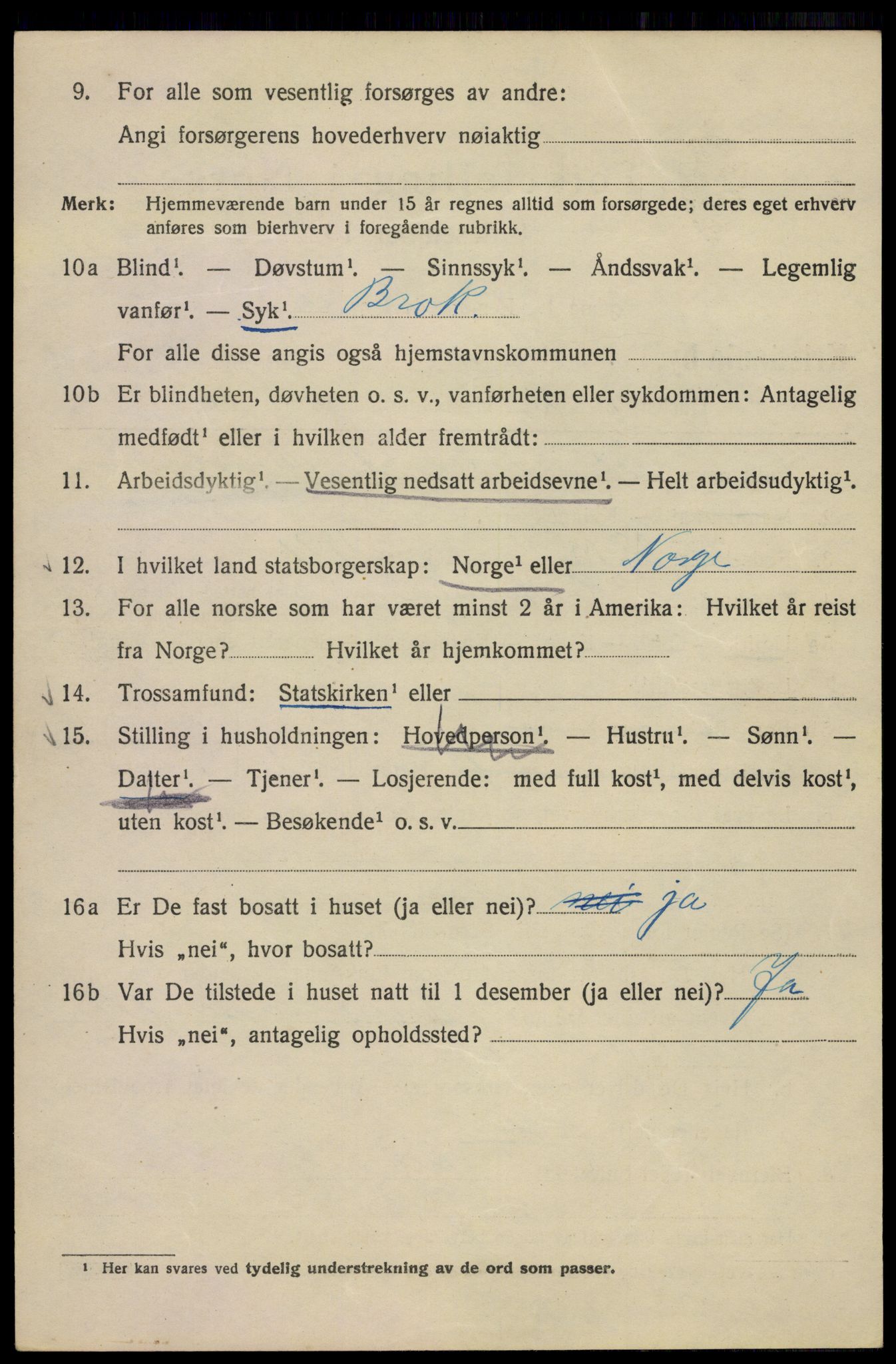 SAO, Folketelling 1920 for 0301 Kristiania kjøpstad, 1920, s. 373590