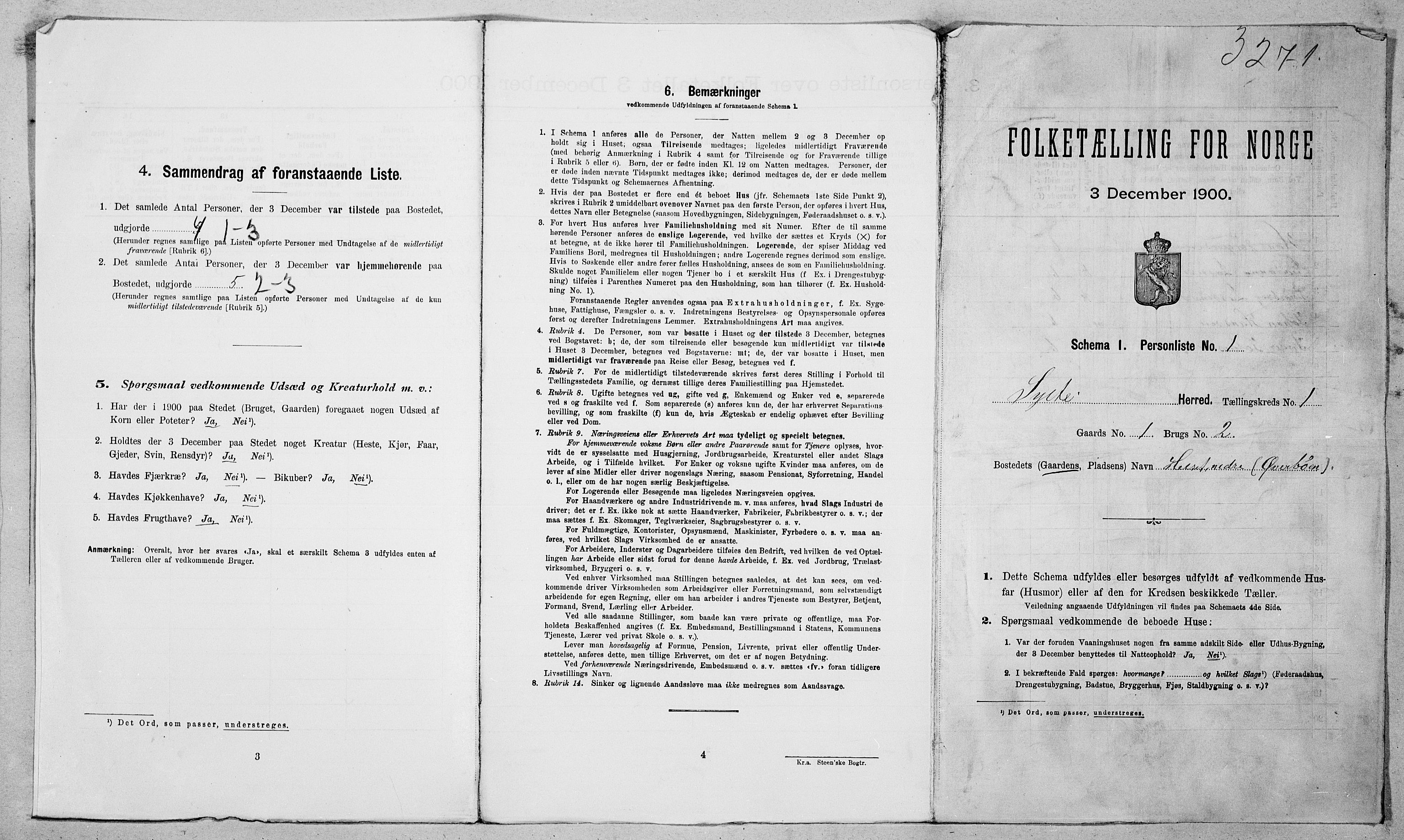 SAT, Folketelling 1900 for 1536 Sylte herred, 1900, s. 36