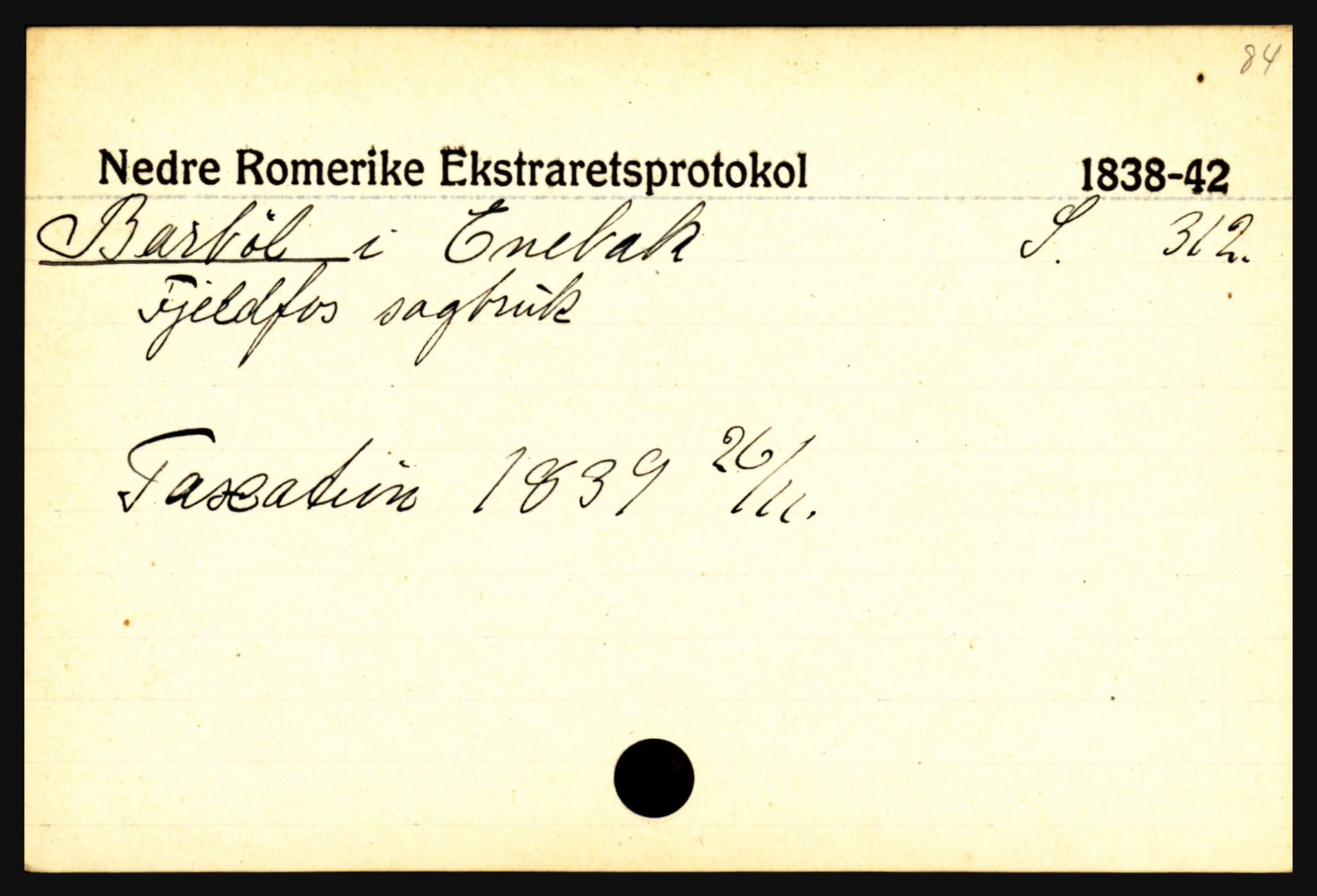 Statsarkivet i Oslo, AV/SAO-A-10621/Z/Zb/L0009: Enebakk (Auen - Årsrud), Feiring (Almelien - Torgunrød), Fet m/ Rælingen (Auten - Garder), s. 35