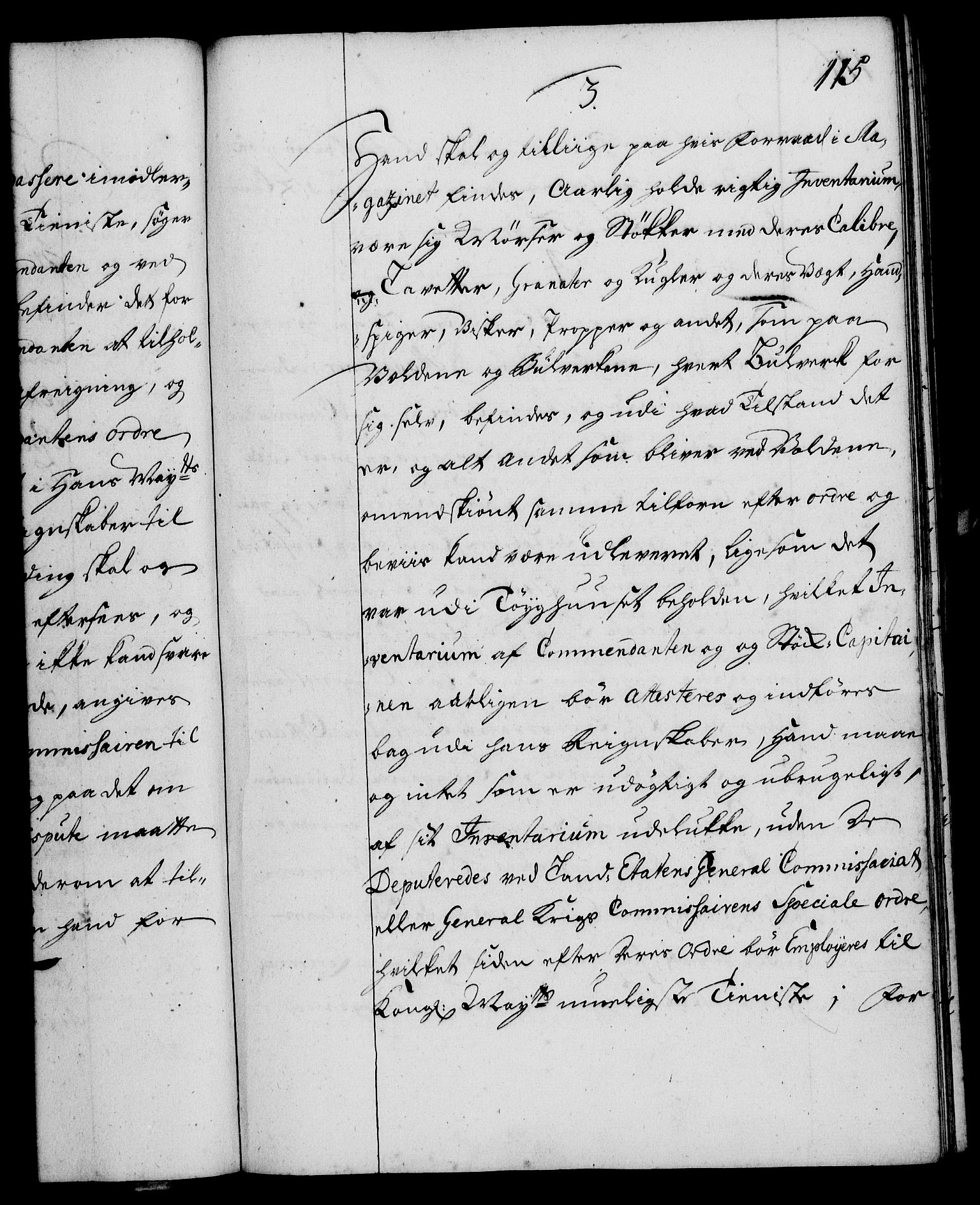 Rentekammeret, Kammerkanselliet, RA/EA-3111/G/Gg/Ggi/L0002: Norsk instruksjonsprotokoll med register (merket RK 53.35), 1729-1751, s. 115