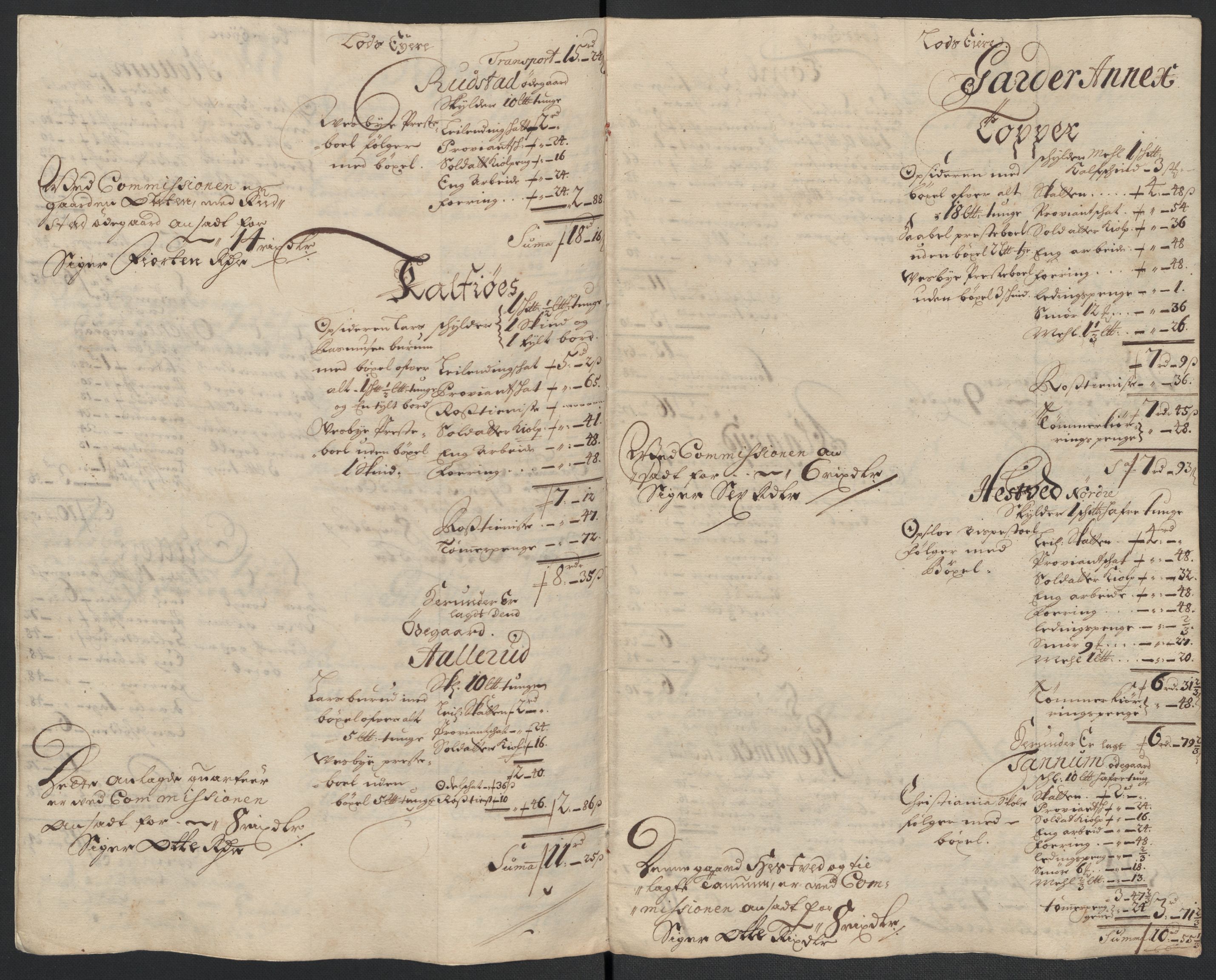 Rentekammeret inntil 1814, Reviderte regnskaper, Fogderegnskap, RA/EA-4092/R10/L0445: Fogderegnskap Aker og Follo, 1703-1704, s. 155