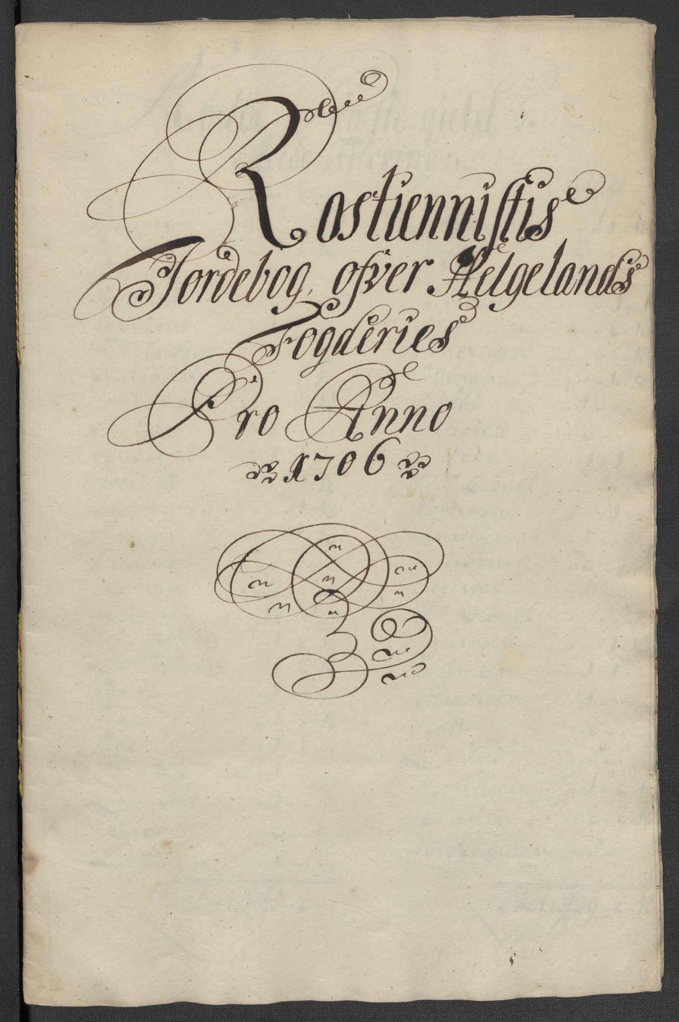 Rentekammeret inntil 1814, Reviderte regnskaper, Fogderegnskap, RA/EA-4092/R65/L4509: Fogderegnskap Helgeland, 1706-1707, s. 100