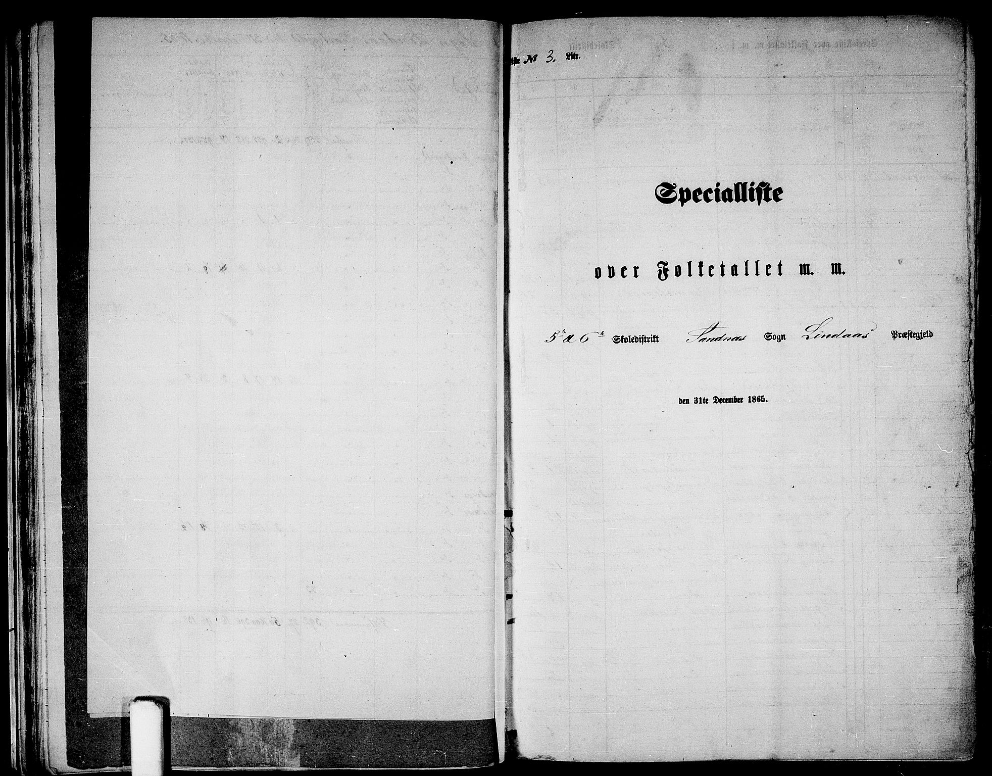 RA, Folketelling 1865 for 1263P Lindås prestegjeld, 1865, s. 44