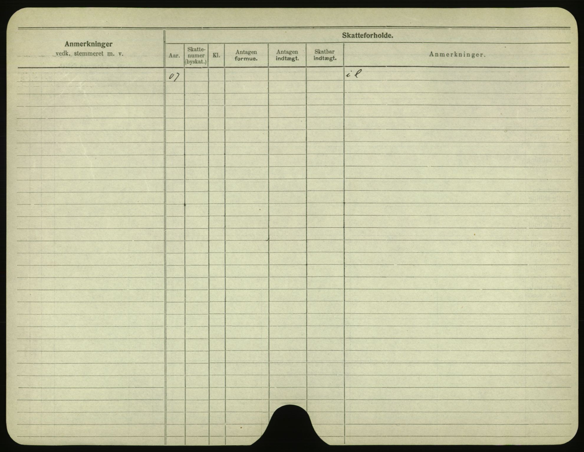 Oslo folkeregister, Registerkort, SAO/A-11715/F/Fa/Fac/L0001: Menn, 1906-1914, s. 1000b