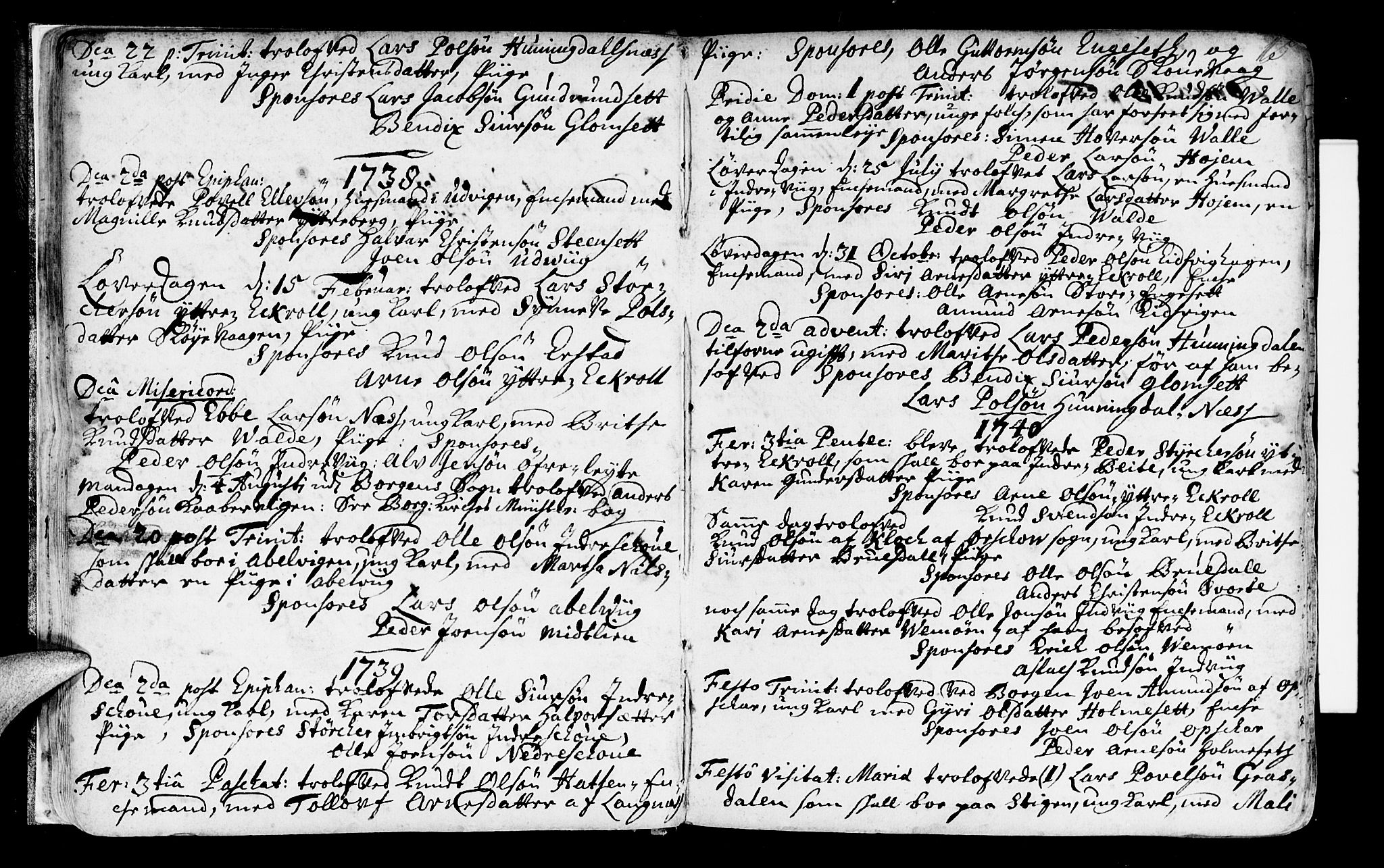 Ministerialprotokoller, klokkerbøker og fødselsregistre - Møre og Romsdal, AV/SAT-A-1454/524/L0349: Ministerialbok nr. 524A01, 1698-1779, s. 15