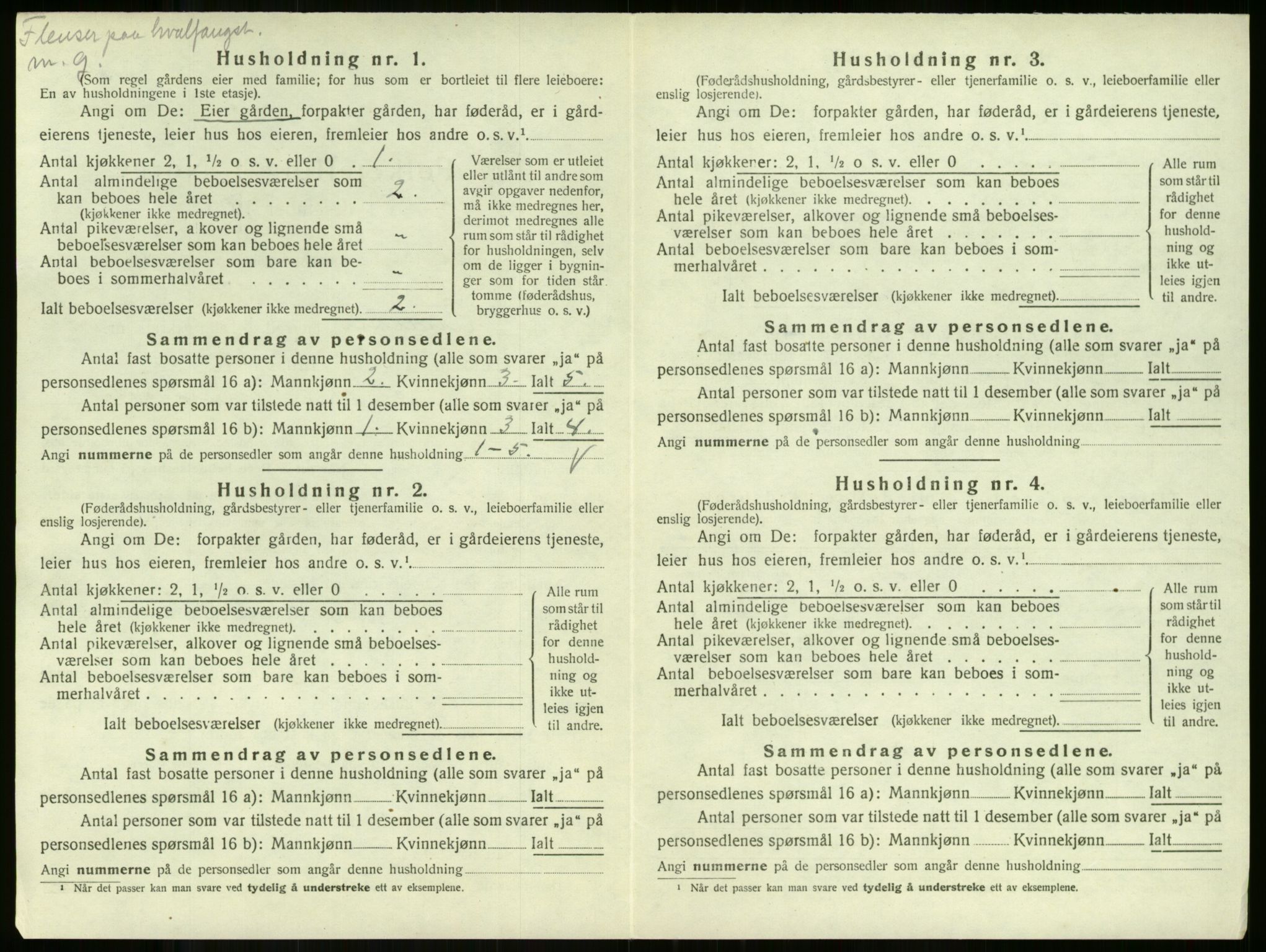 SAKO, Folketelling 1920 for 0719 Andebu herred, 1920, s. 713