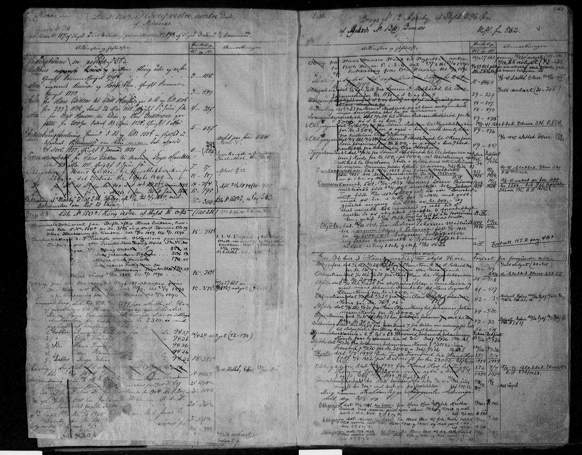 Idd og Marker sorenskriveri, AV/SAO-A-10283/G/Ga/Gac/L0004b: Panteregister nr. II 4b, 1848-1953, s. 562-563