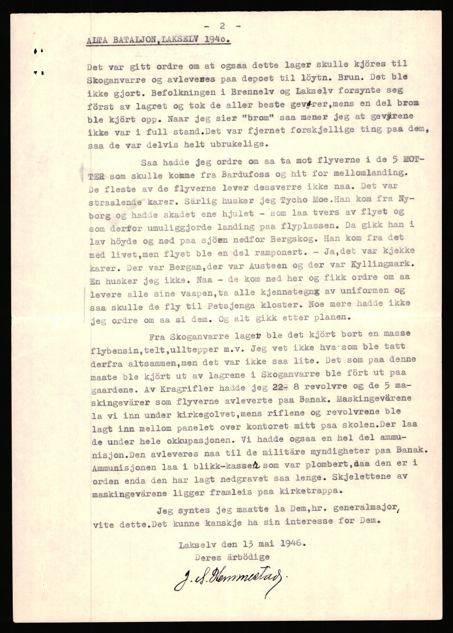 Forsvaret, Forsvarets krigshistoriske avdeling, AV/RA-RAFA-2017/Y/Yb/L0150: II-C-11-640  -  6. Divisjon: Alta bataljon, 1940-1964, s. 829