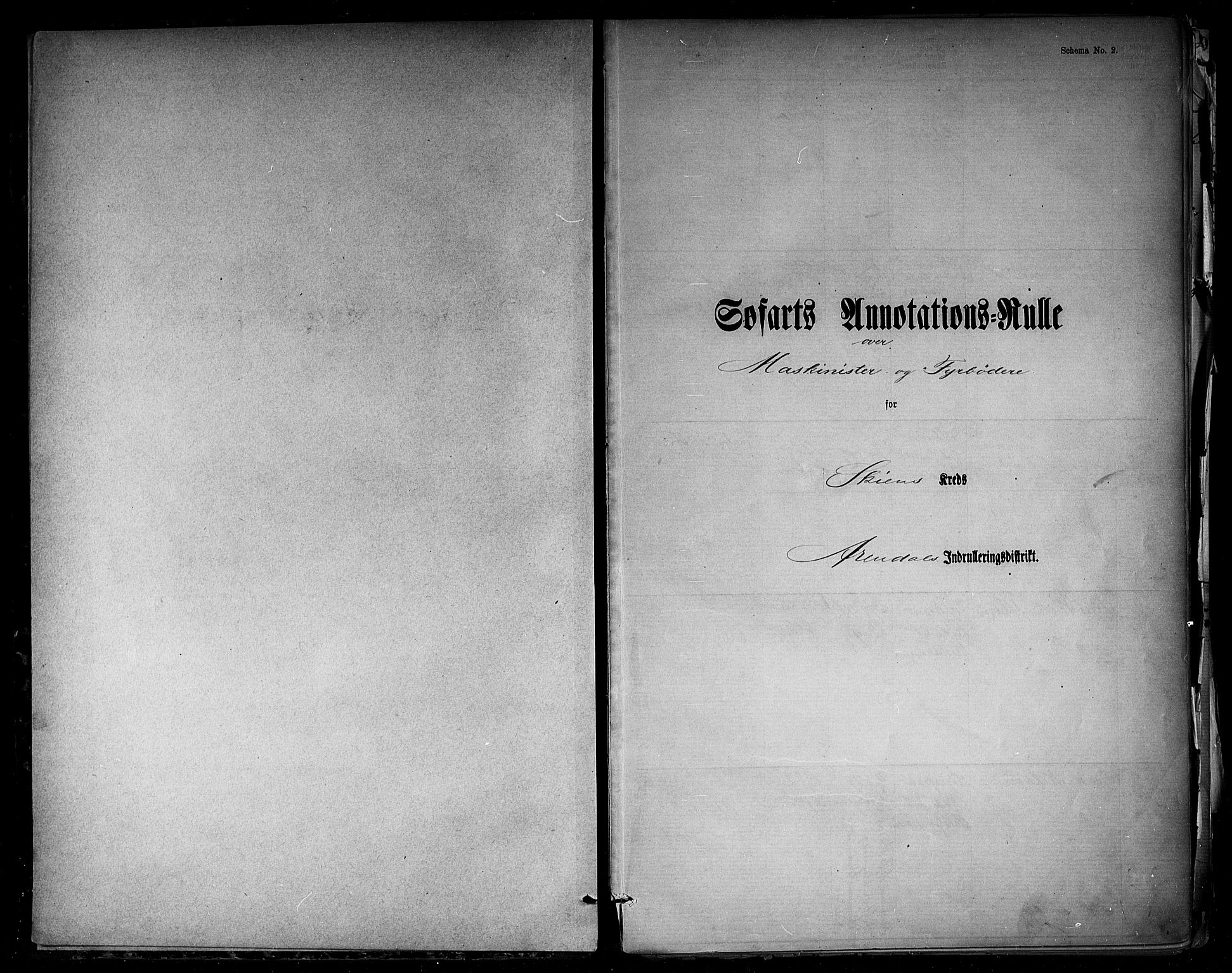 Skien innrulleringskontor, SAKO/A-832/F/Fa/L0001: Maskinist- og fyrbøterrulle, 1884-1919, s. 3