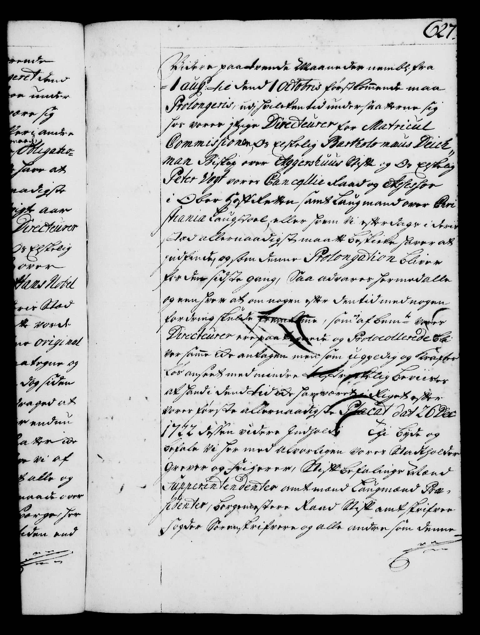 Rentekammeret, Kammerkanselliet, AV/RA-EA-3111/G/Gg/Gga/L0001: Norsk ekspedisjonsprotokoll med register (merket RK 53.1), 1720-1723, s. 627