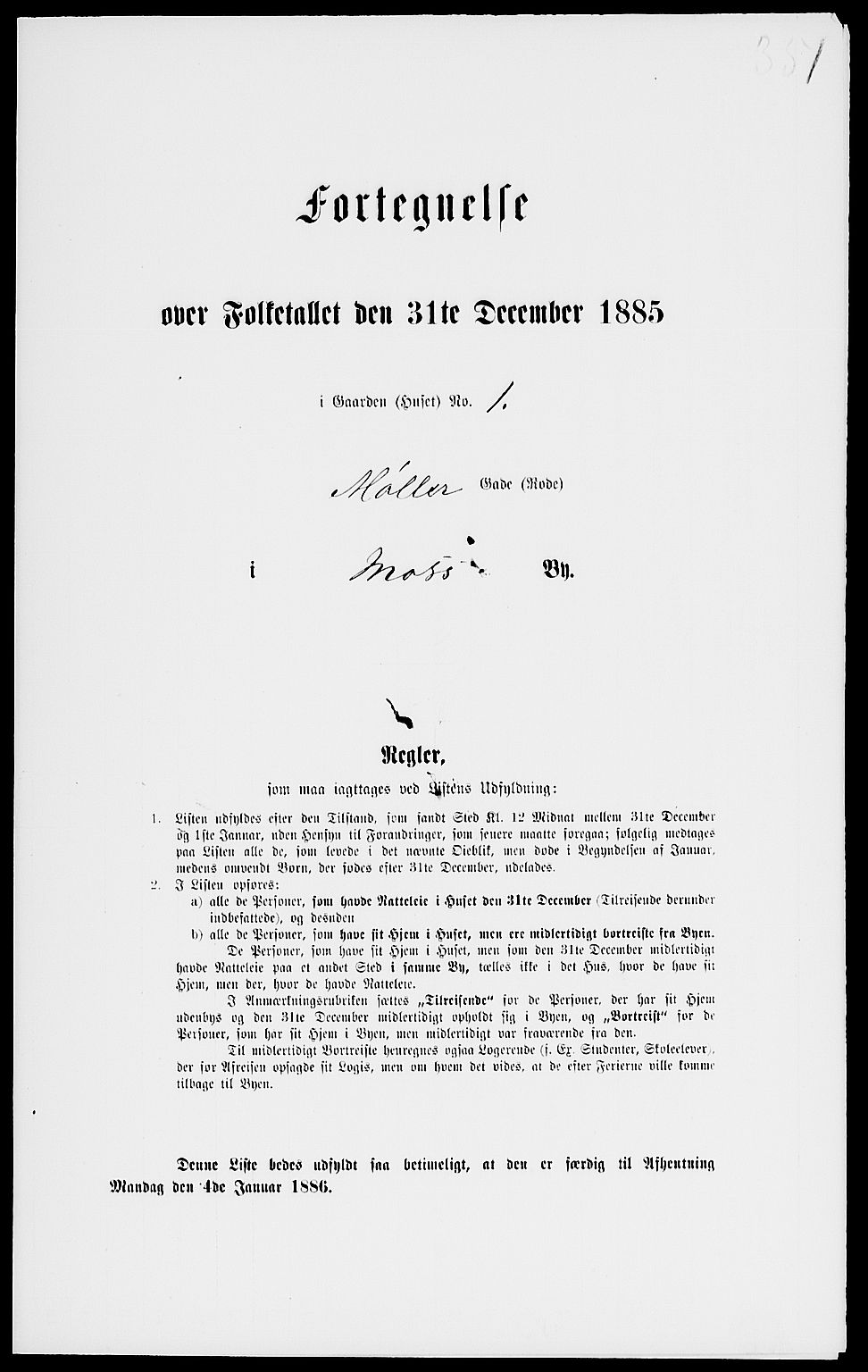 RA, Folketelling 1885 for 0104 Moss kjøpstad, 1885, s. 761