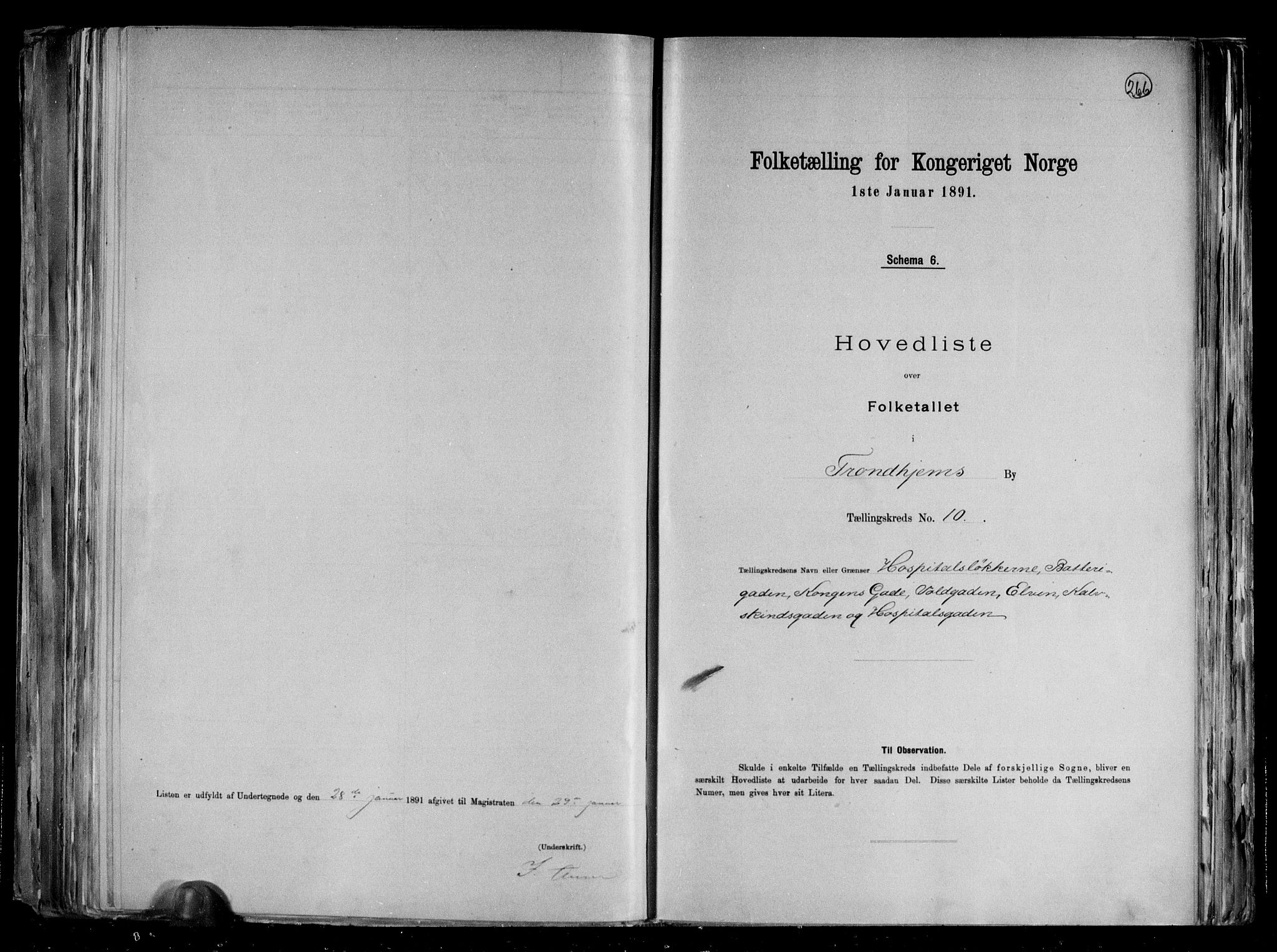 RA, Folketelling 1891 for 1601 Trondheim kjøpstad, 1891, s. 27