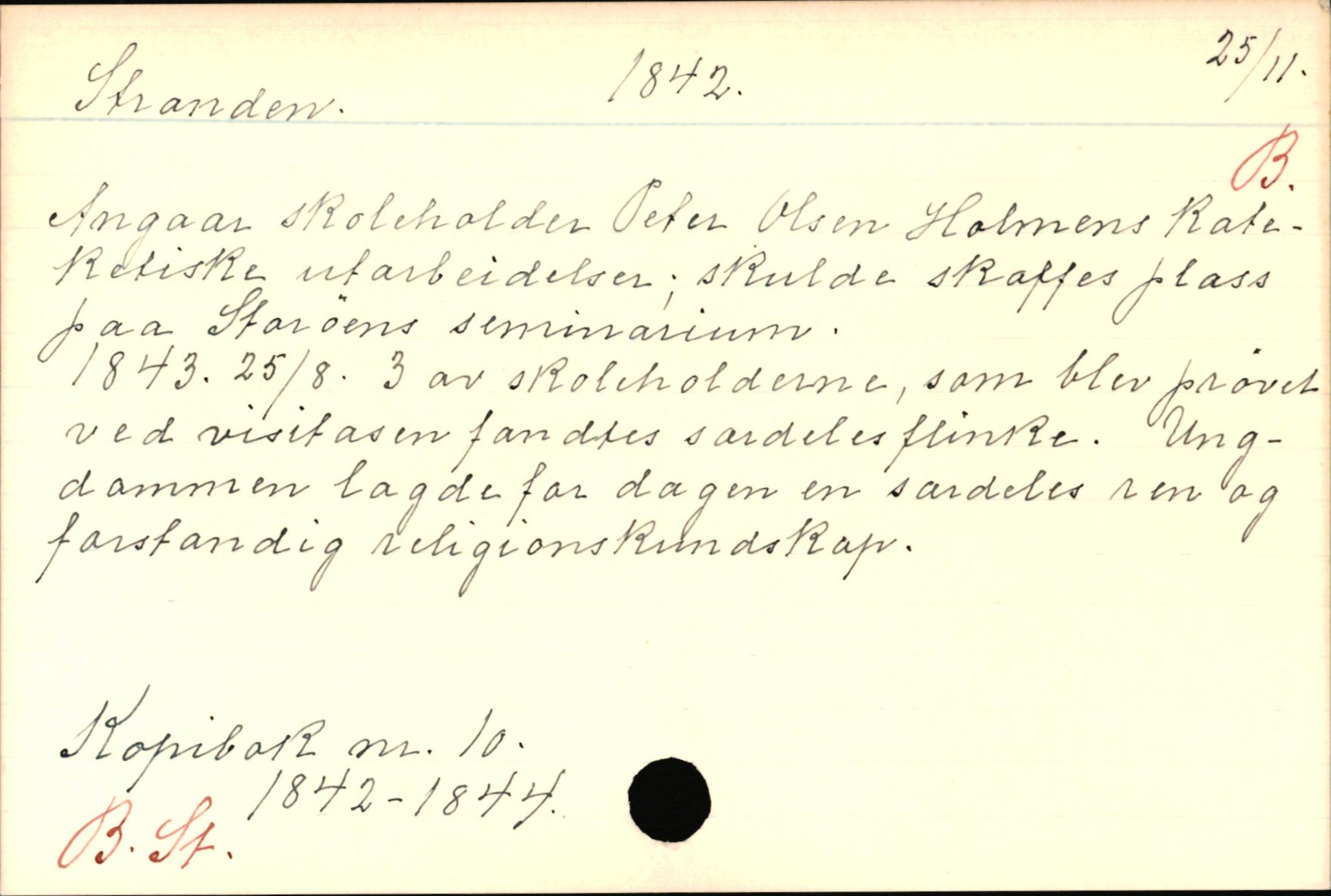 Haugen, Johannes - lærer, AV/SAB-SAB/PA-0036/01/L0001: Om klokkere og lærere, 1521-1904, s. 11052