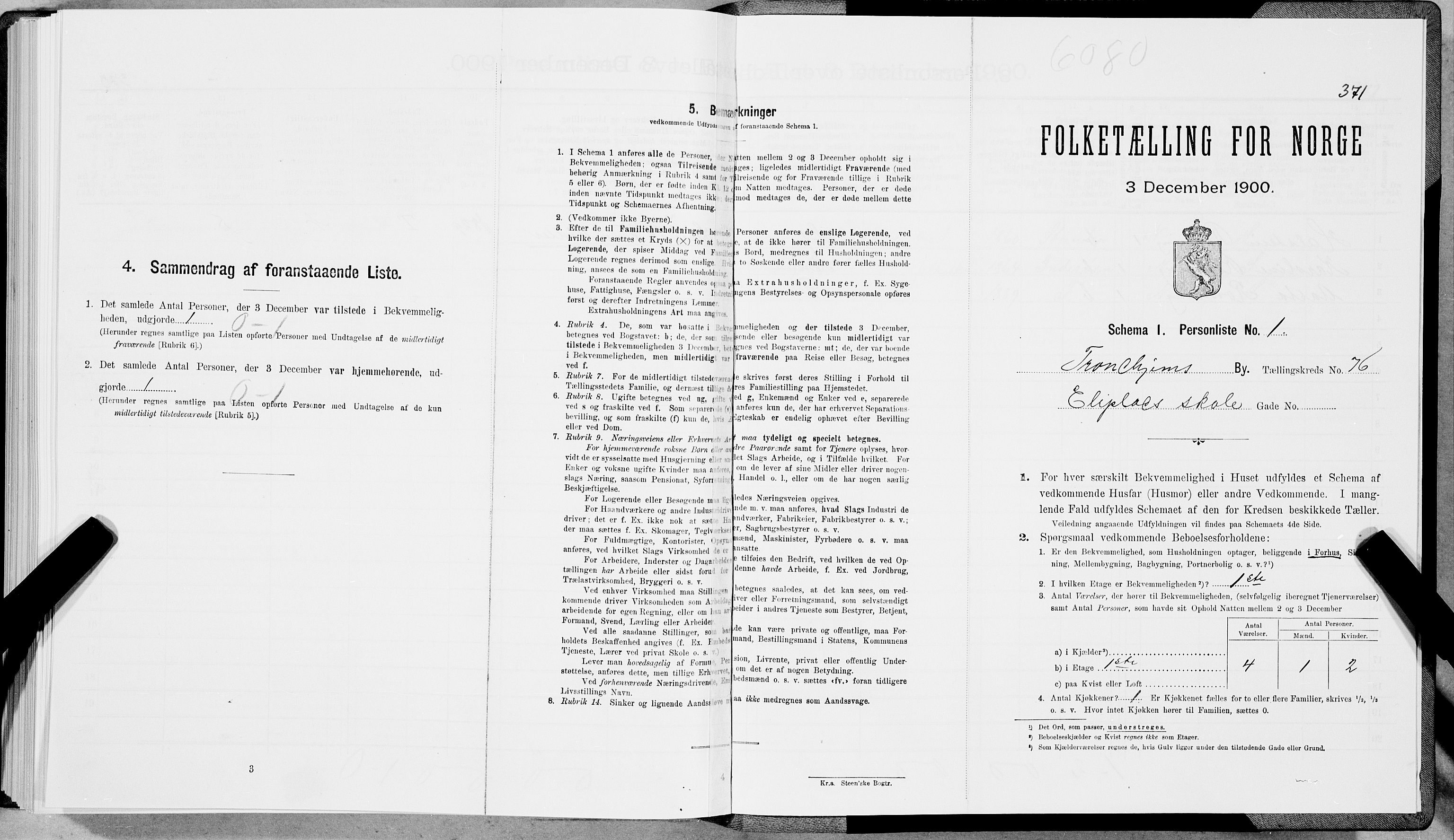 SAT, Folketelling 1900 for 1601 Trondheim kjøpstad, 1900, s. 15228