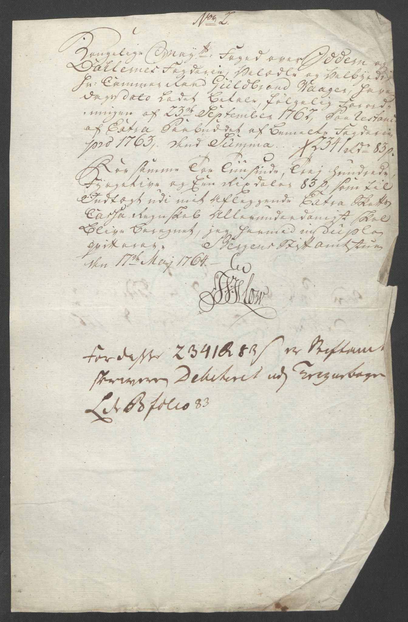Rentekammeret inntil 1814, Reviderte regnskaper, Fogderegnskap, RA/EA-4092/R46/L2835: Ekstraskatten Jæren og Dalane, 1762-1764, s. 137