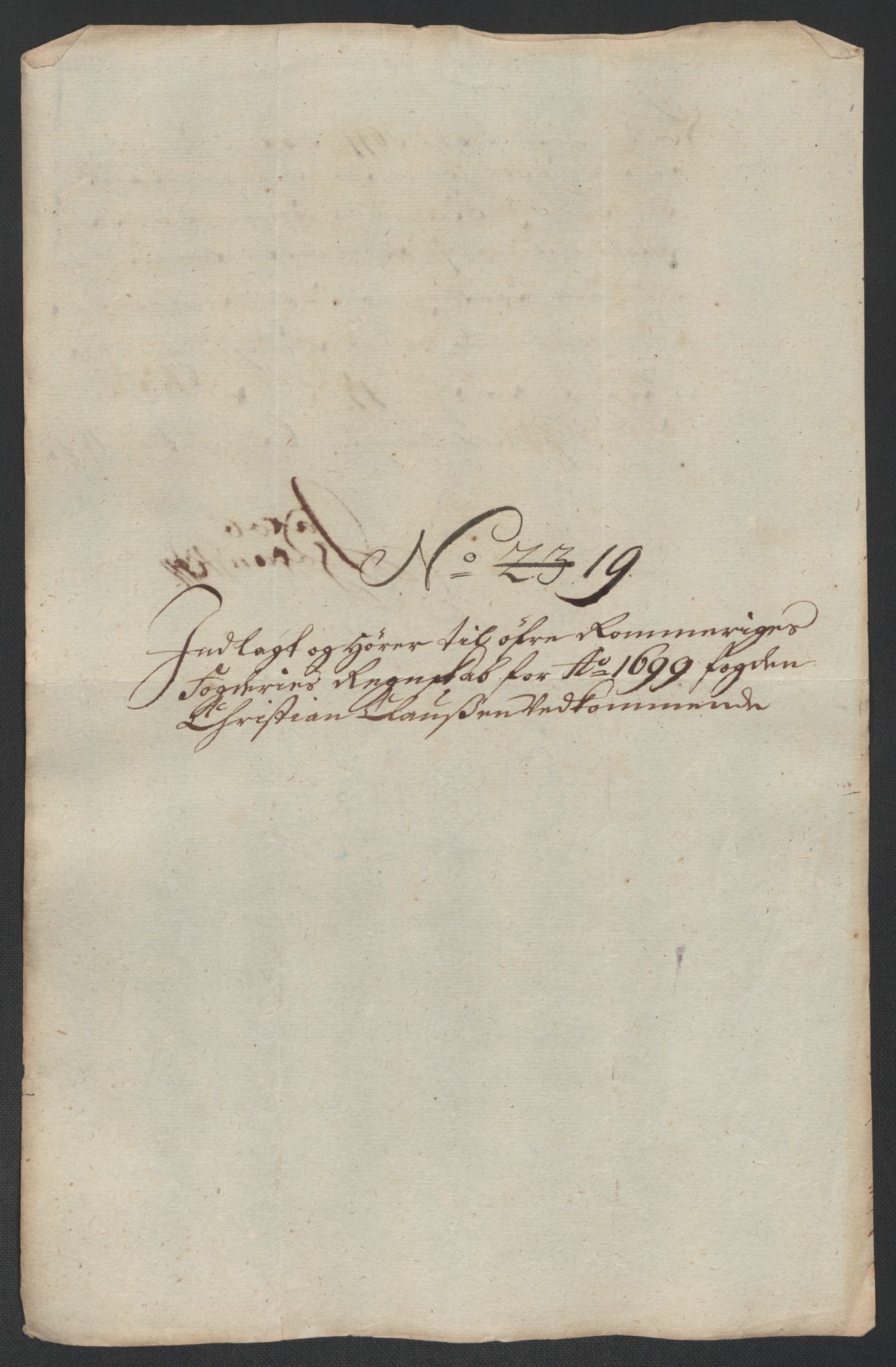 Rentekammeret inntil 1814, Reviderte regnskaper, Fogderegnskap, AV/RA-EA-4092/R12/L0711: Fogderegnskap Øvre Romerike, 1699, s. 301