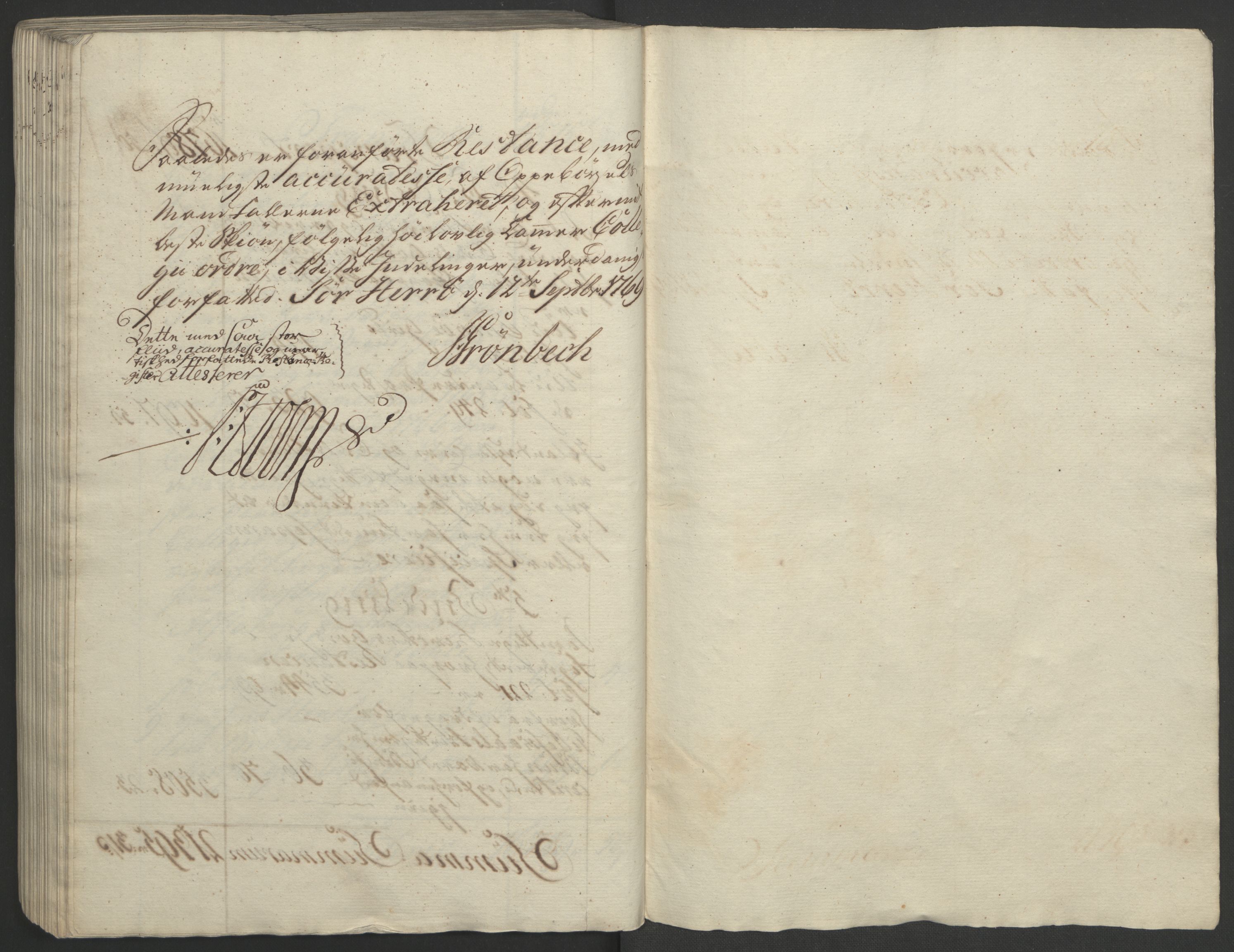 Rentekammeret inntil 1814, Realistisk ordnet avdeling, RA/EA-4070/Ol/L0023: [Gg 10]: Ekstraskatten, 23.09.1762. Helgeland (restanseregister), 1767-1772, s. 251