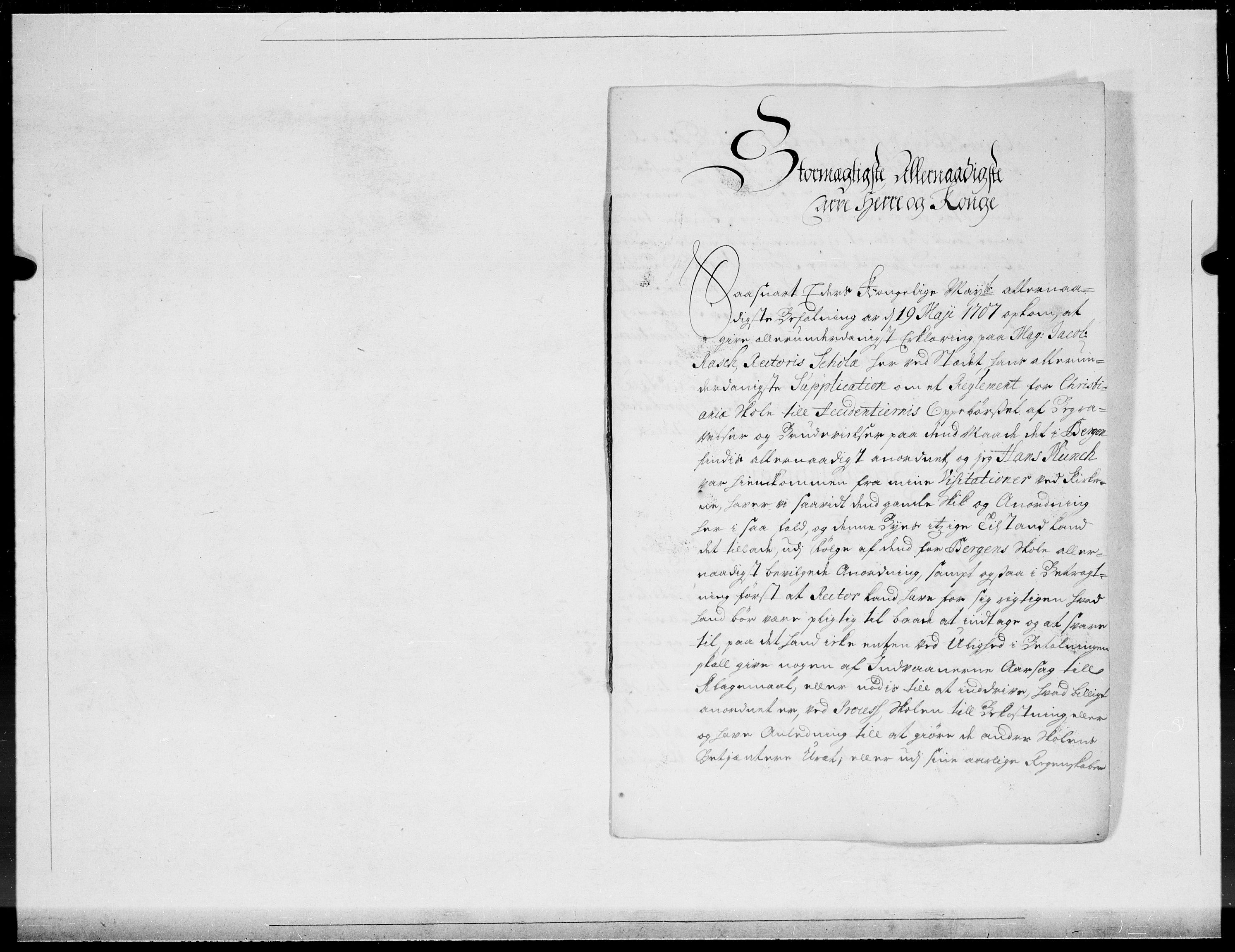Danske Kanselli 1572-1799, AV/RA-EA-3023/F/Fc/Fcc/Fcca/L0065: Norske innlegg 1572-1799, 1708, s. 24